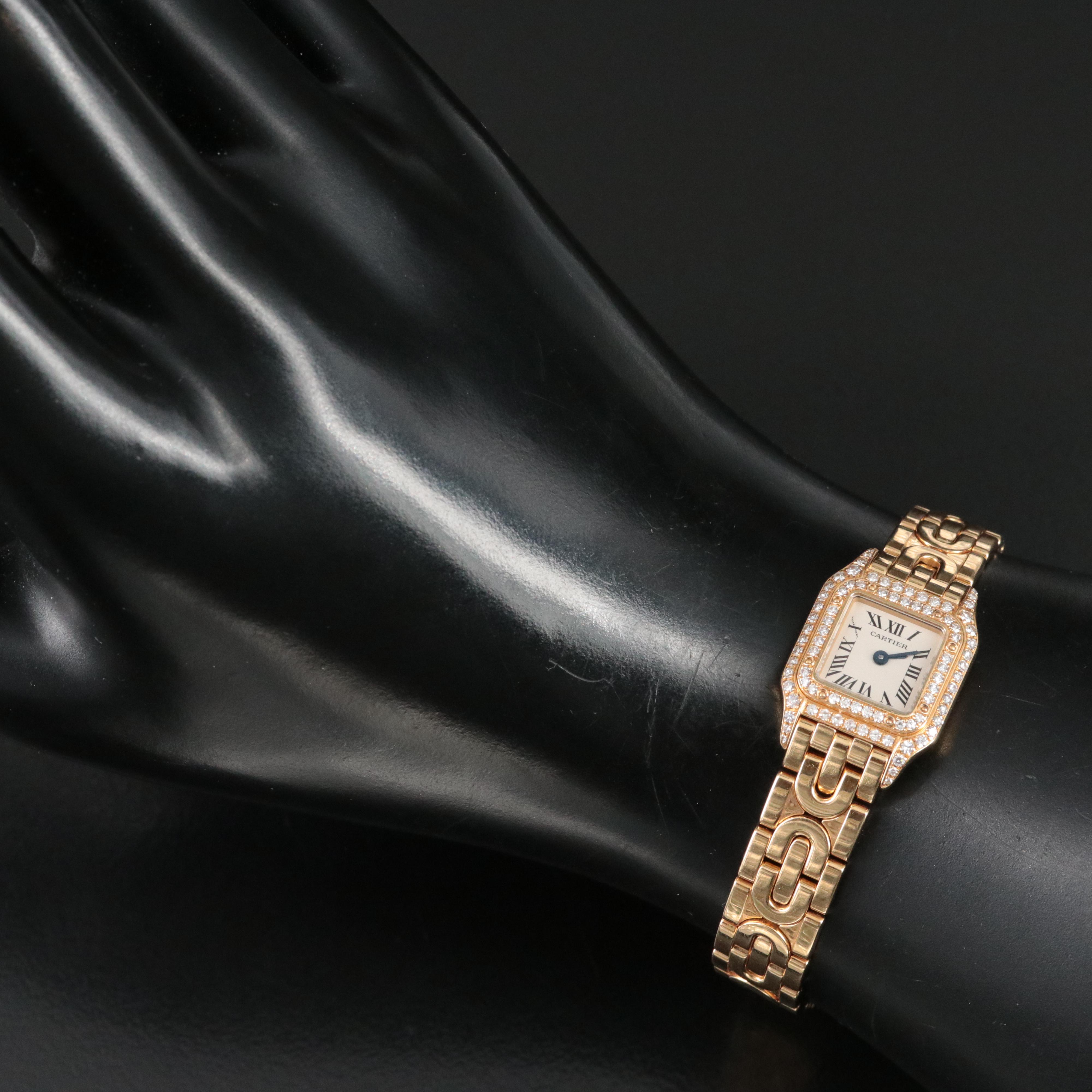 Cartier Mini Panthère Factory Diamond Watch