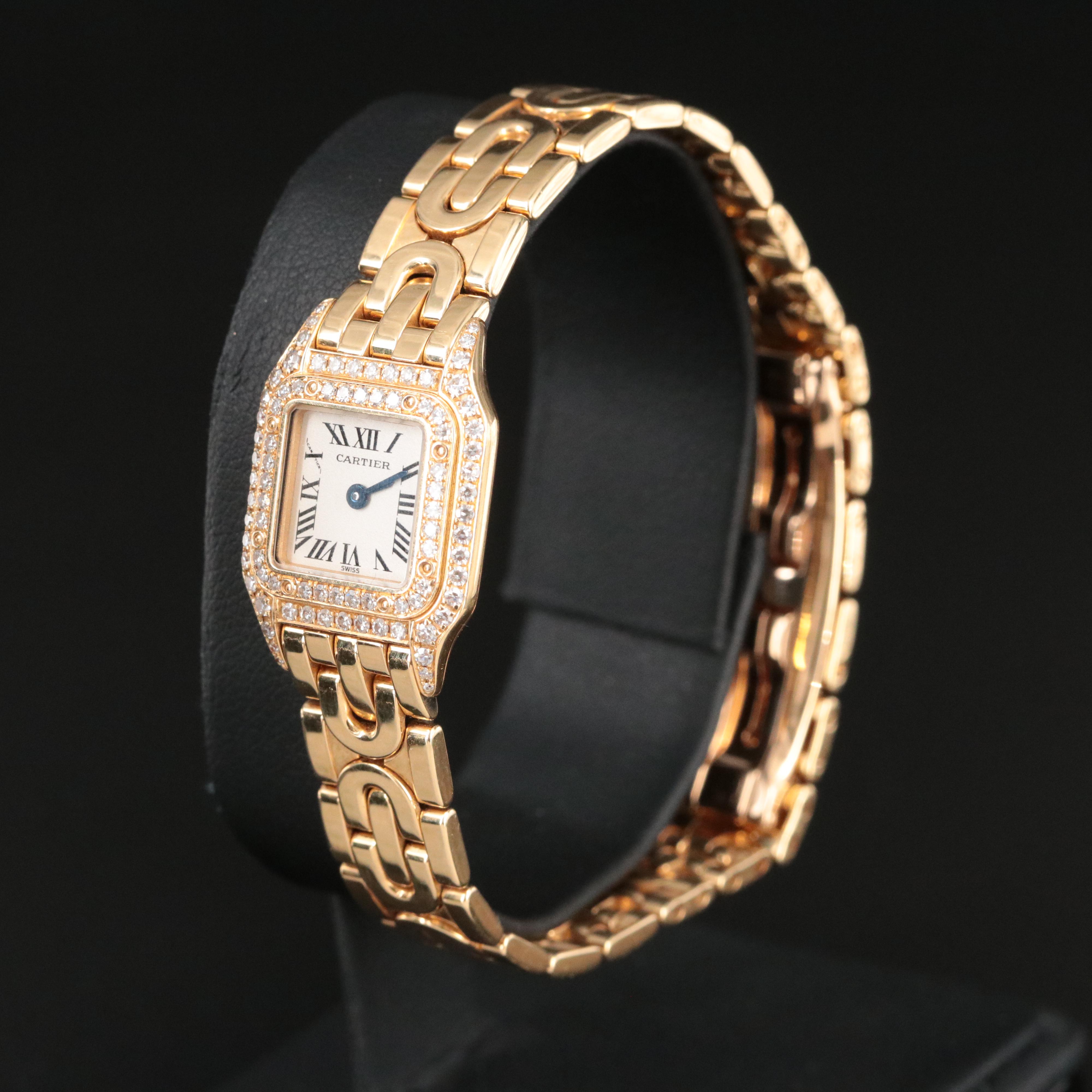 Cartier Mini Panthère Factory Diamond Watch
