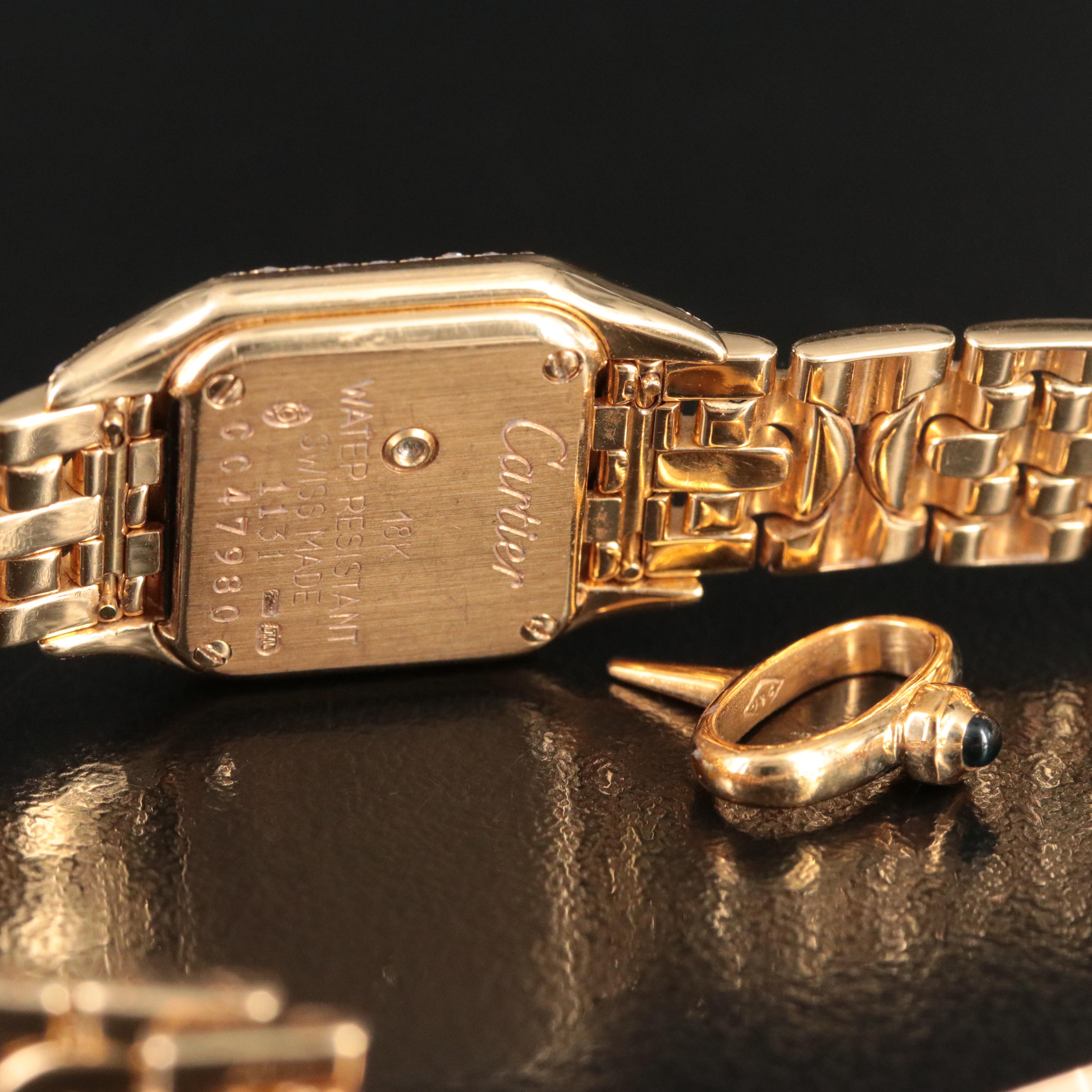 Cartier Mini Panthère Factory Diamond Watch