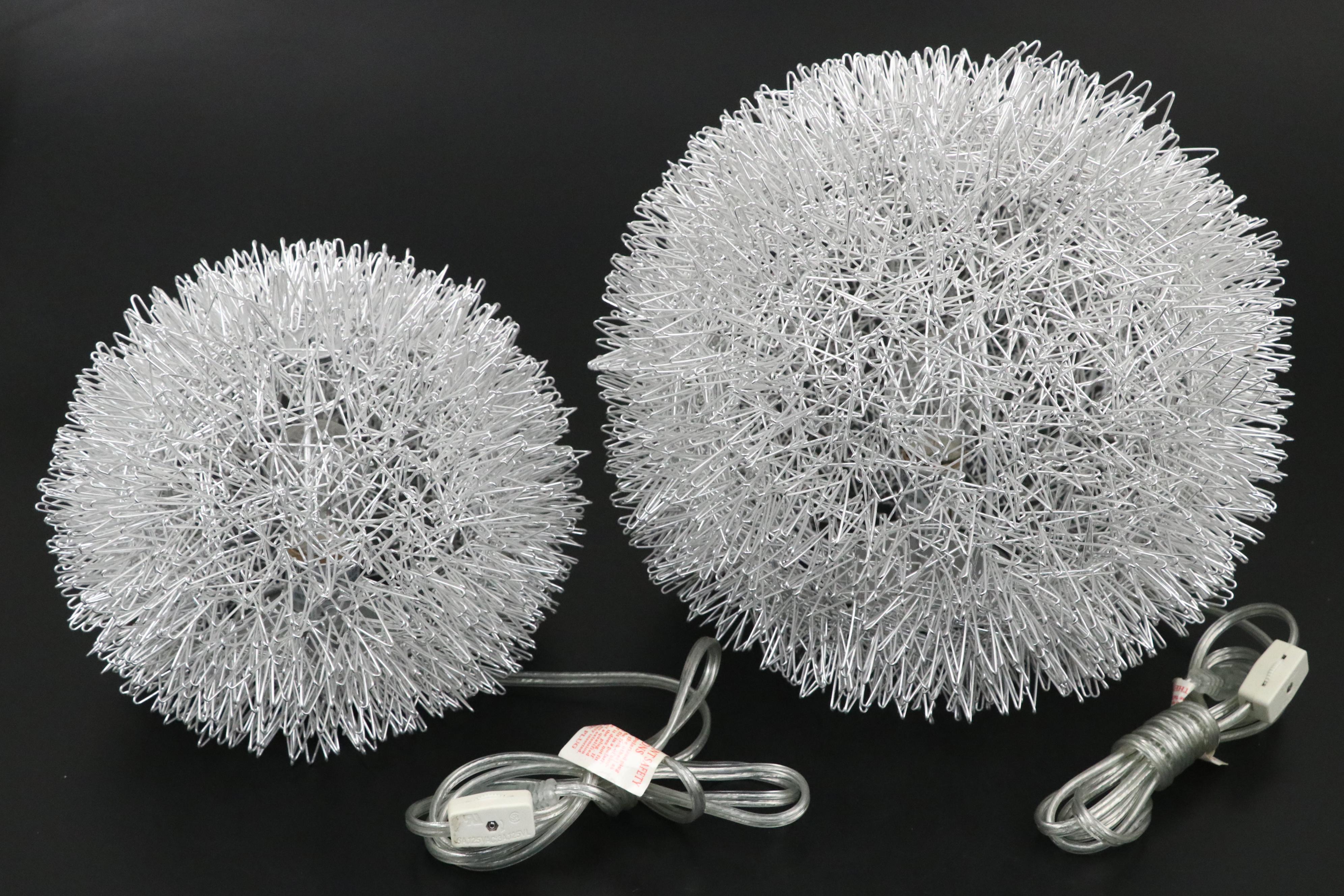 Acclaim Lighting Metal Luminary Accent Lamps, Set of Three