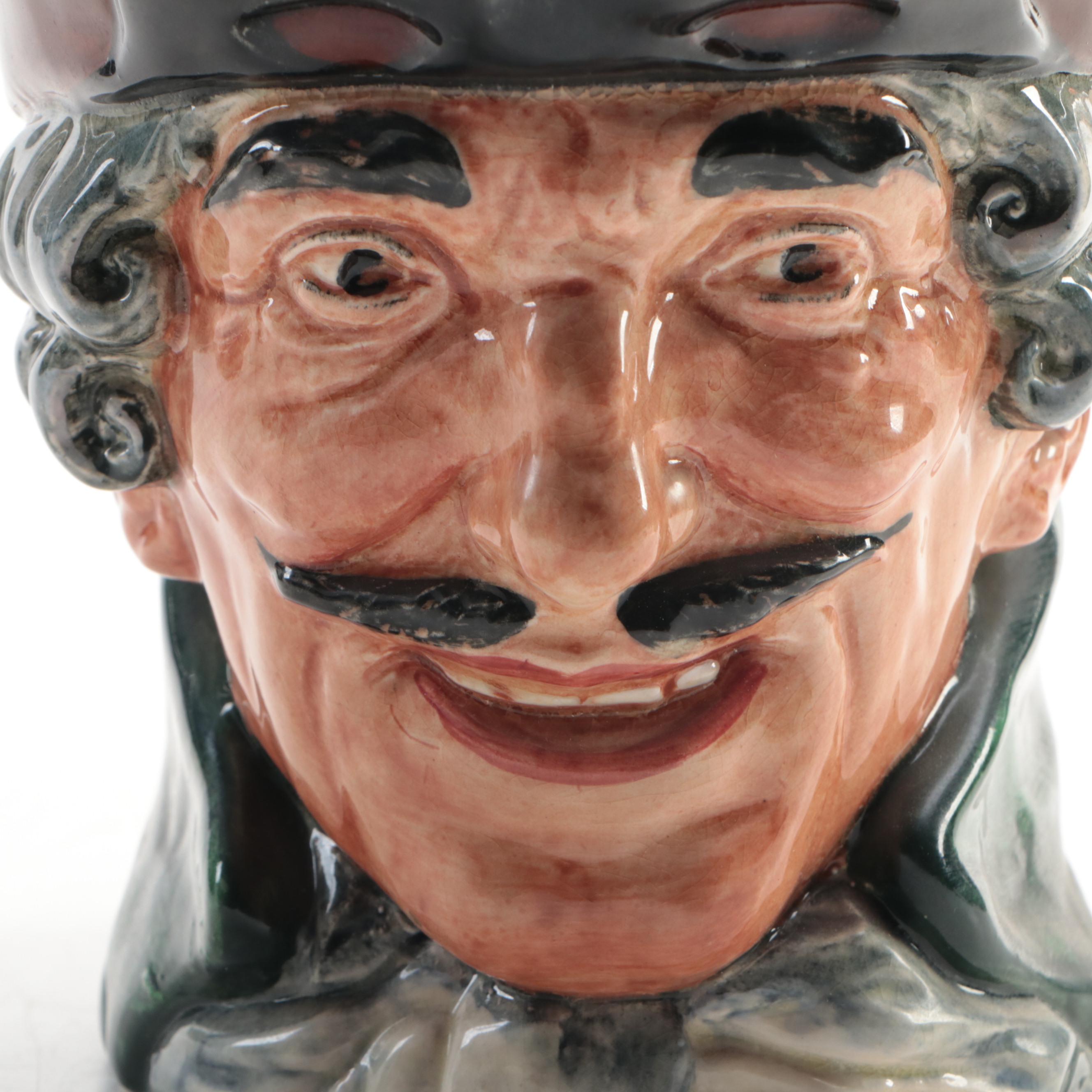 Royal Doulton Dick Turpin Toby Jug Character Mug