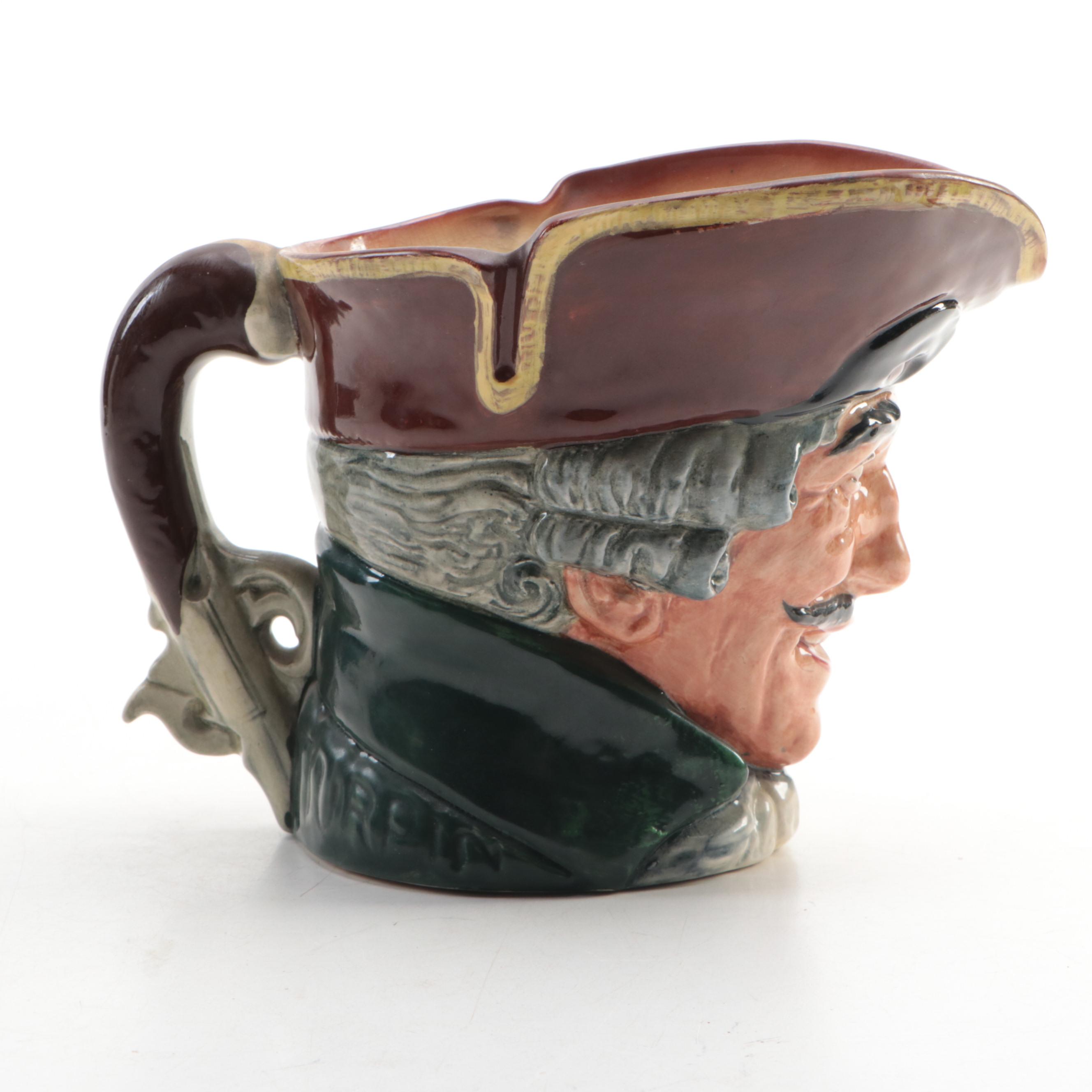 Royal Doulton Dick Turpin Toby Jug Character Mug