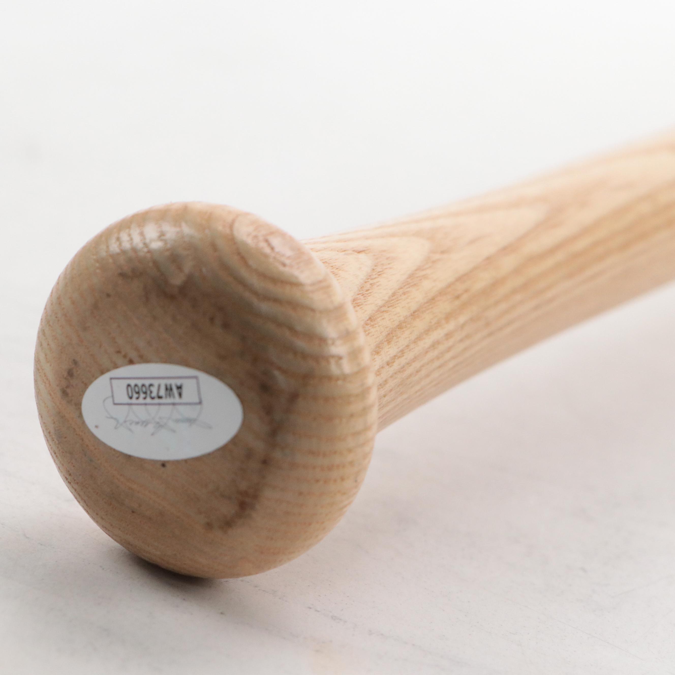 Lou Brock and Carl Yastrzemski Signed 3000 Hit Club Baseball Bat with More, JSA