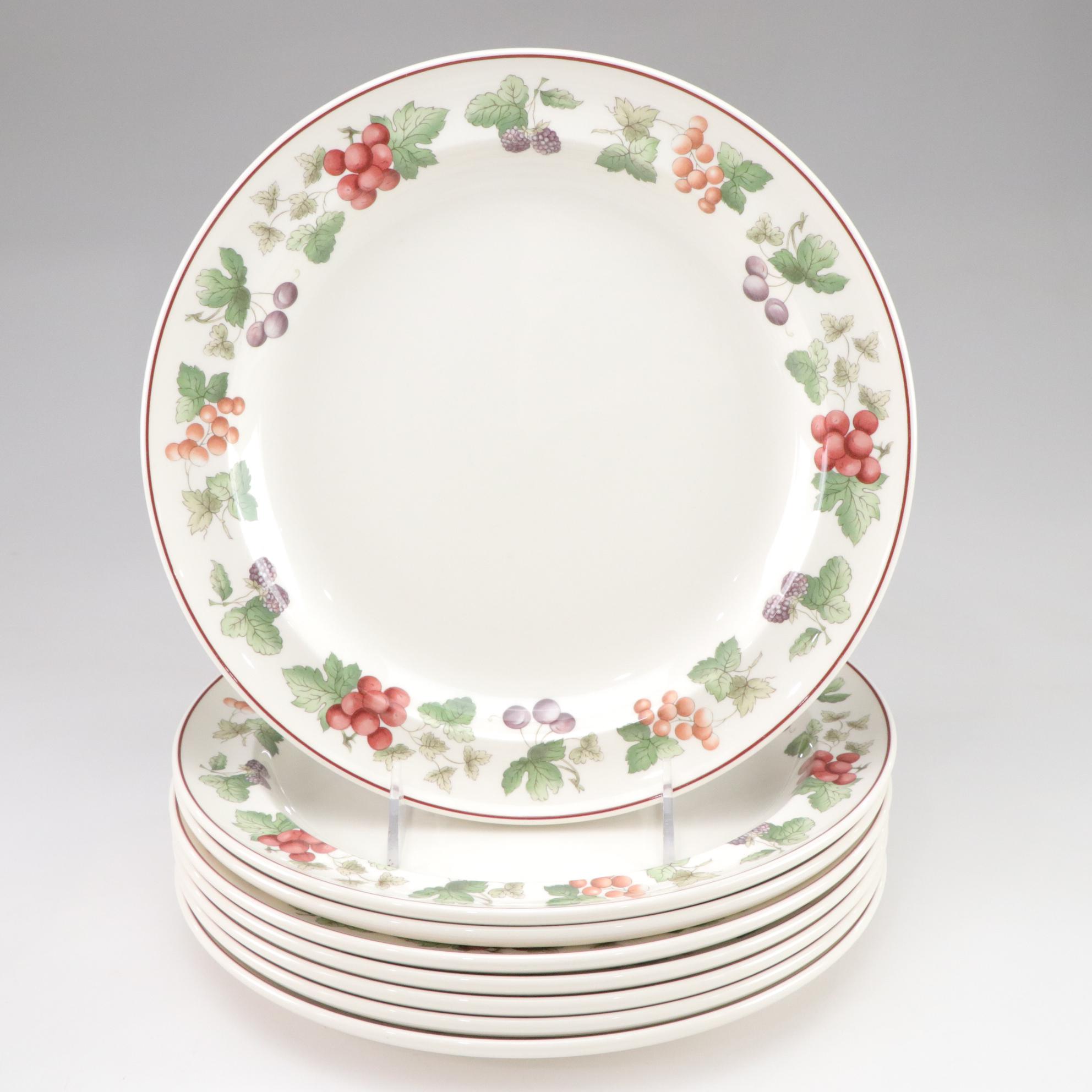 Wedgwood "Provence Queensware" Dinnerware Set for 8