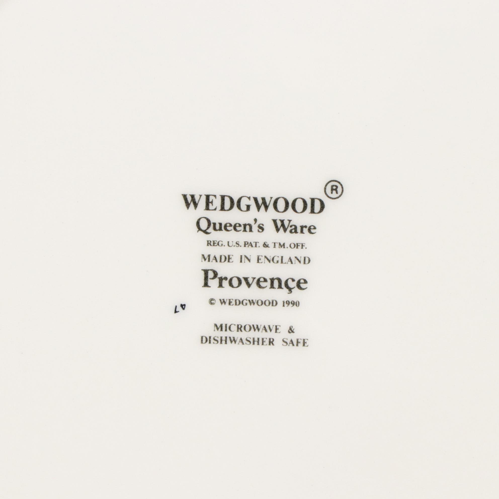 Wedgwood "Provence Queensware" Dinnerware Set for 8