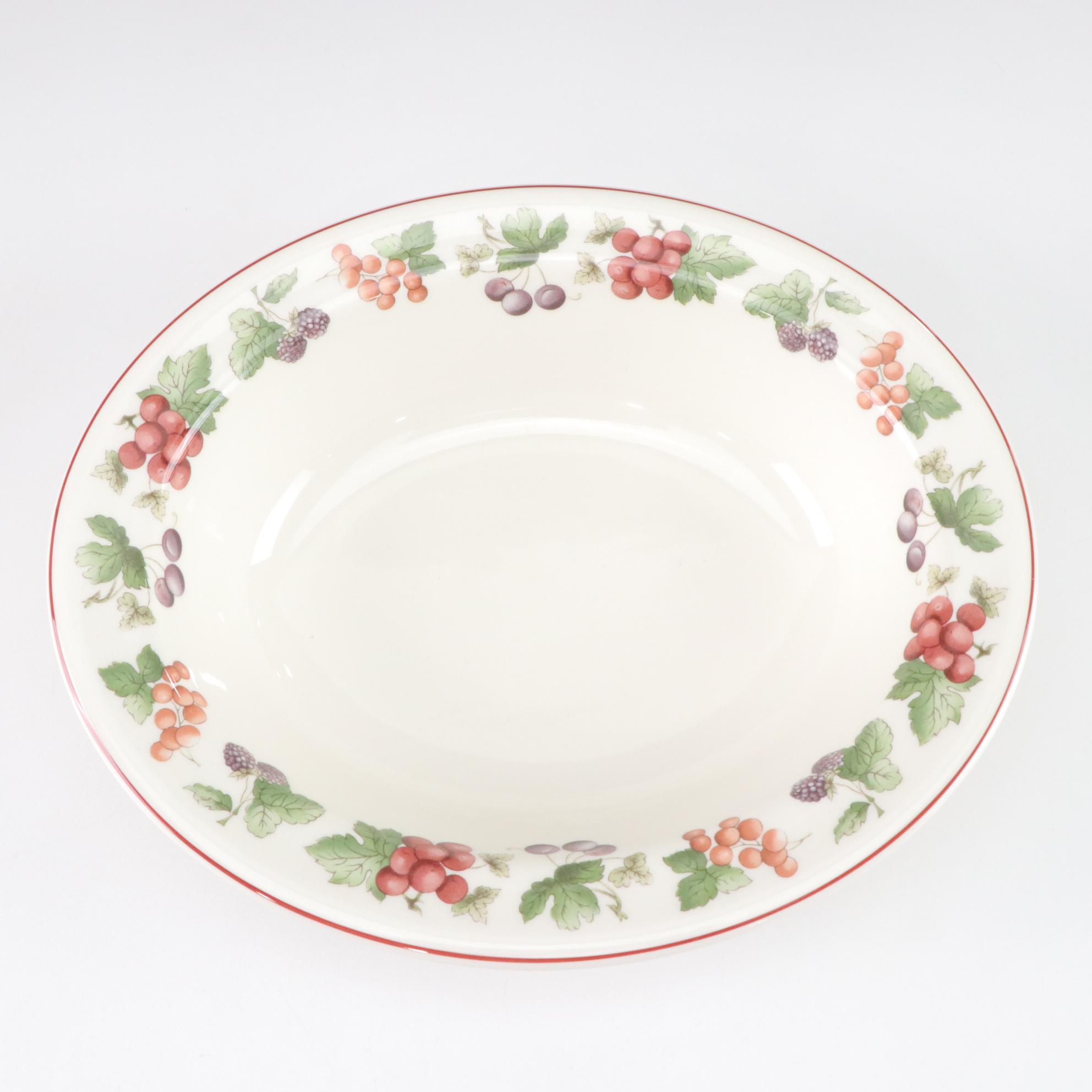 Wedgwood "Provence Queensware" Dinnerware Set for 8