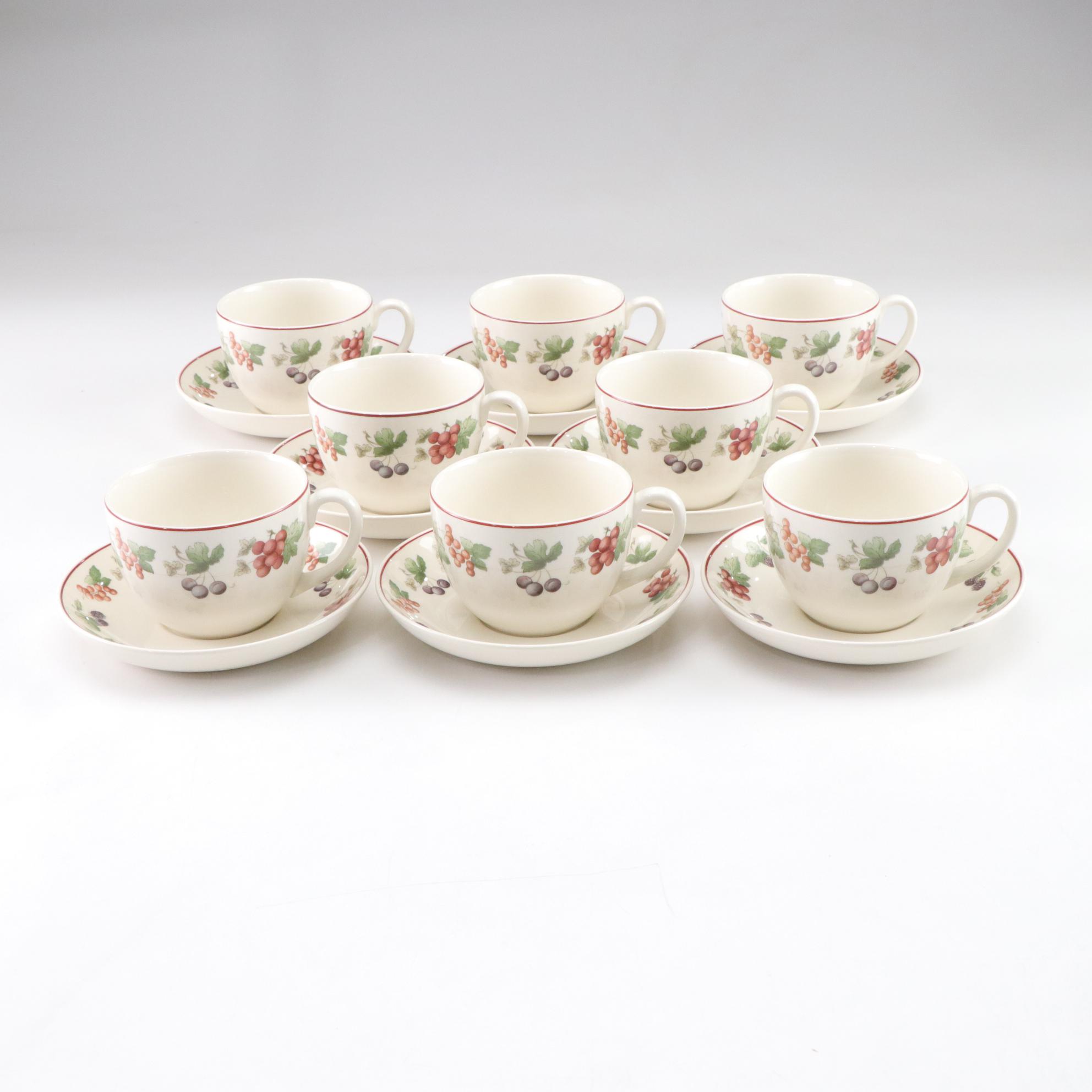 Wedgwood "Provence Queensware" Dinnerware Set for 8