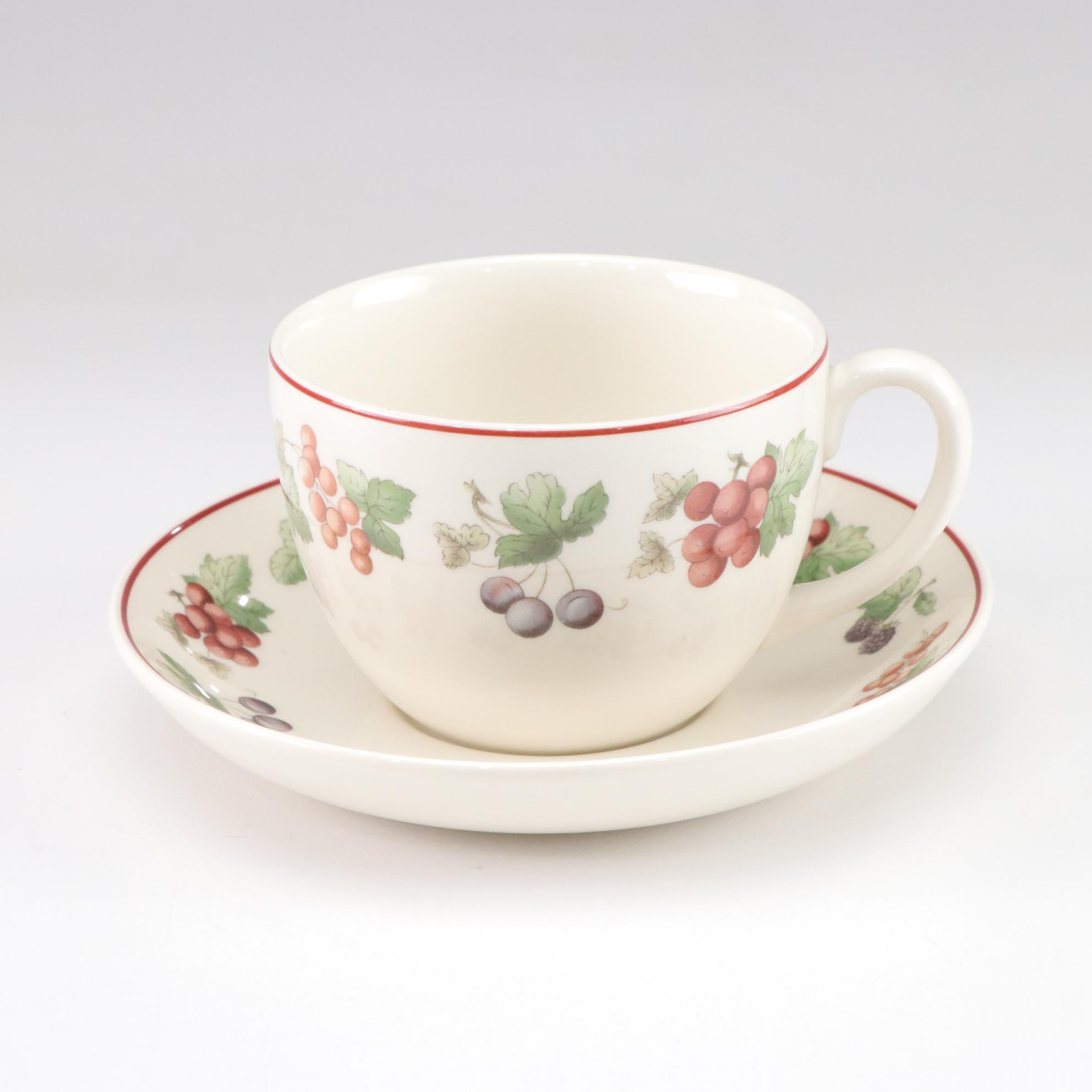 Wedgwood "Provence Queensware" Dinnerware Set for 8