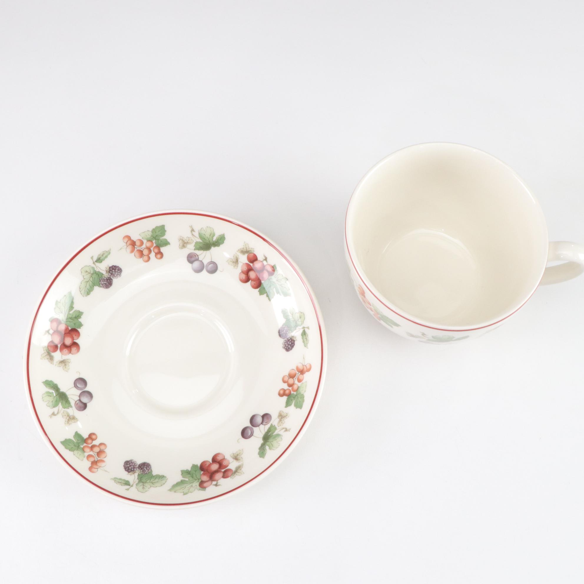 Wedgwood "Provence Queensware" Dinnerware Set for 8