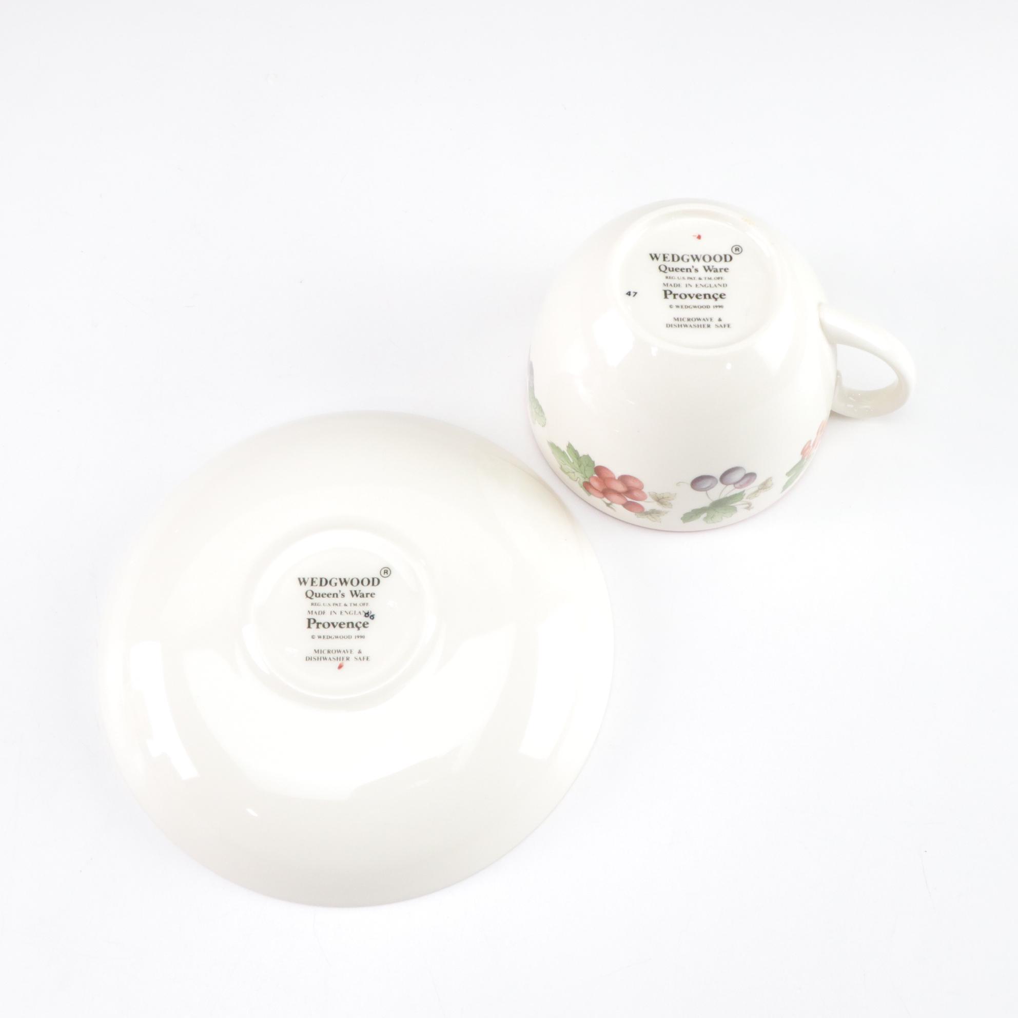 Wedgwood "Provence Queensware" Dinnerware Set for 8