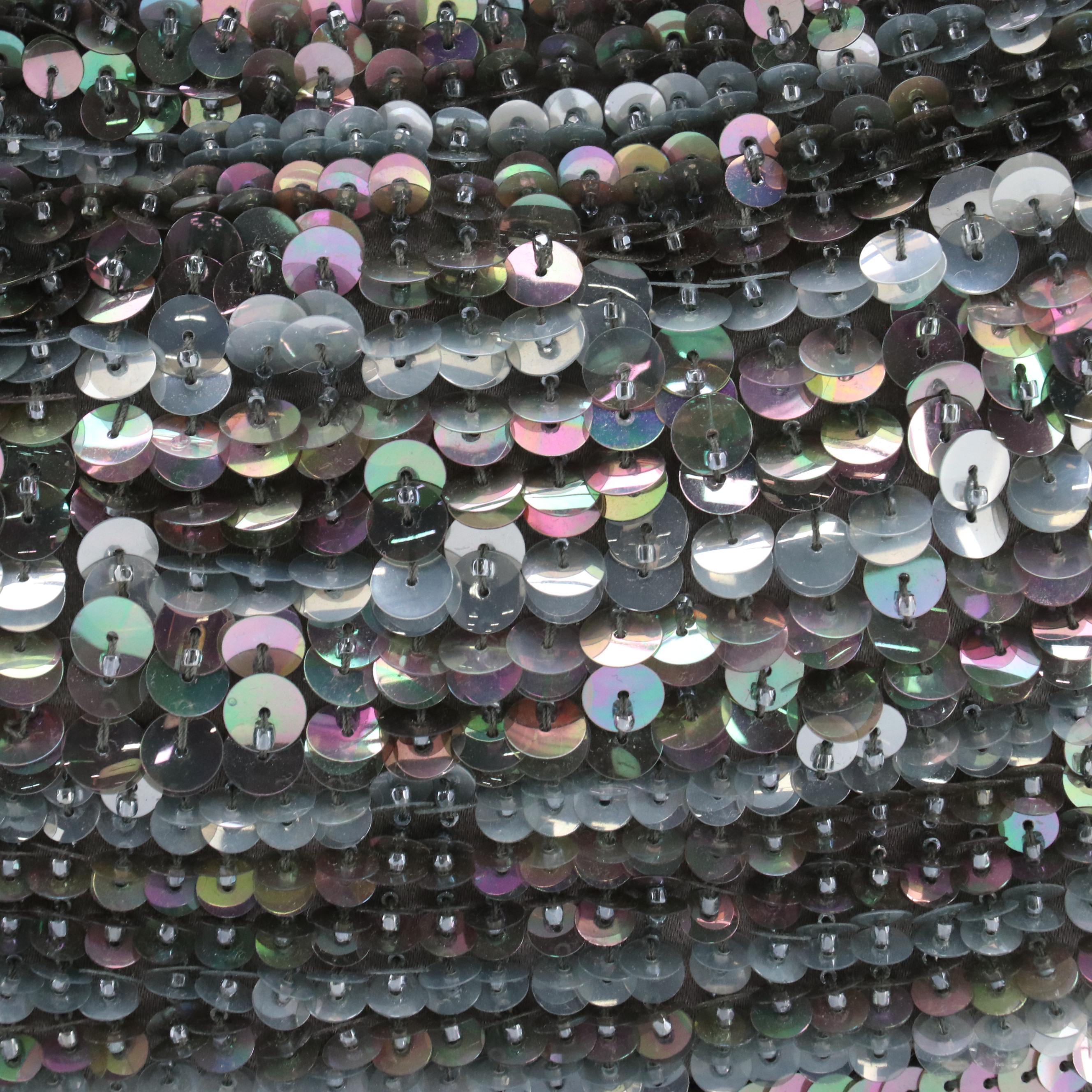 Prada Cleo Raso Sera Sequin Embellished Shoulder Bag