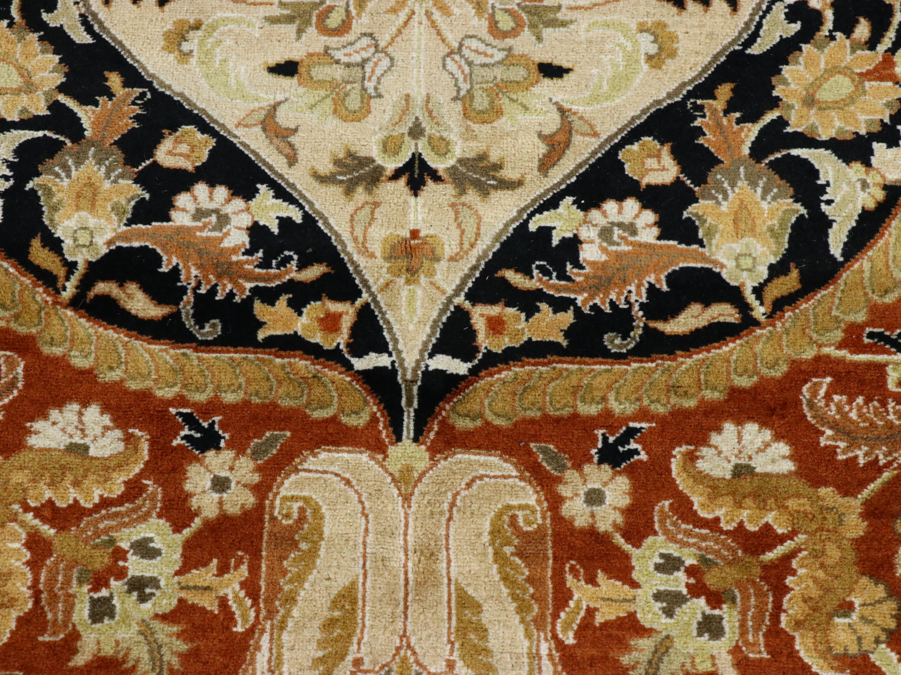 9'11 x 14'3 Hand-Knotted Rug Gallery Pakistani Lahore Room-Sized Rug