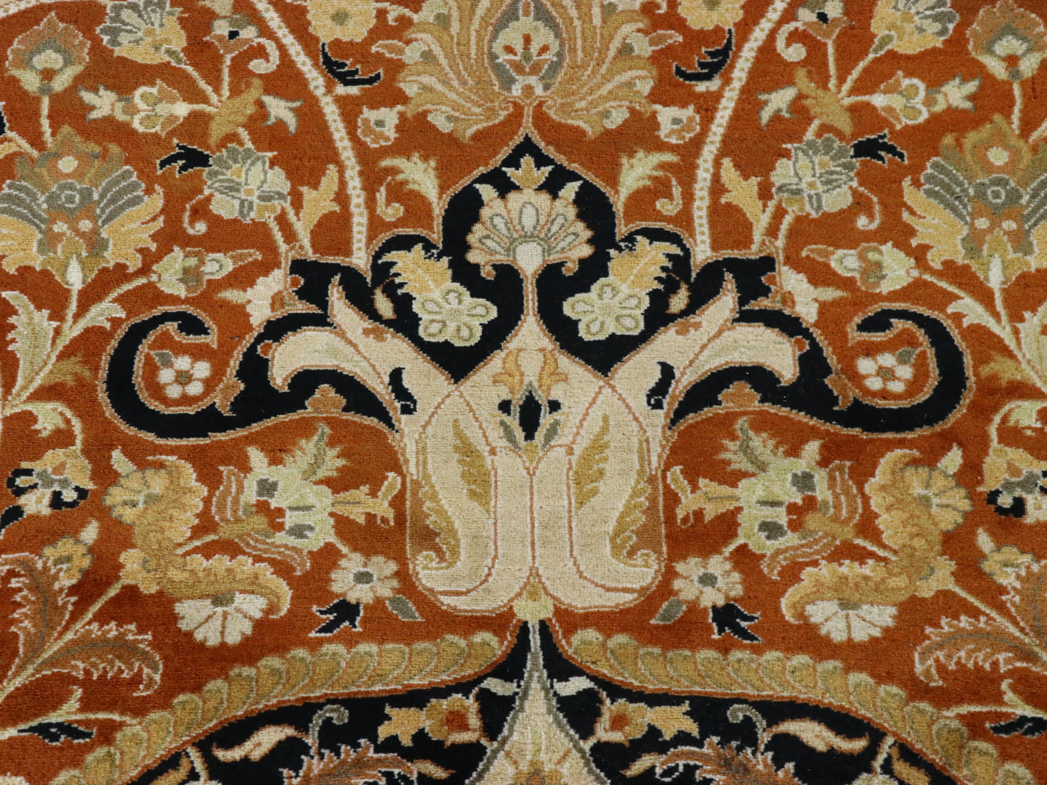 9'11 x 14'3 Hand-Knotted Rug Gallery Pakistani Lahore Room-Sized Rug