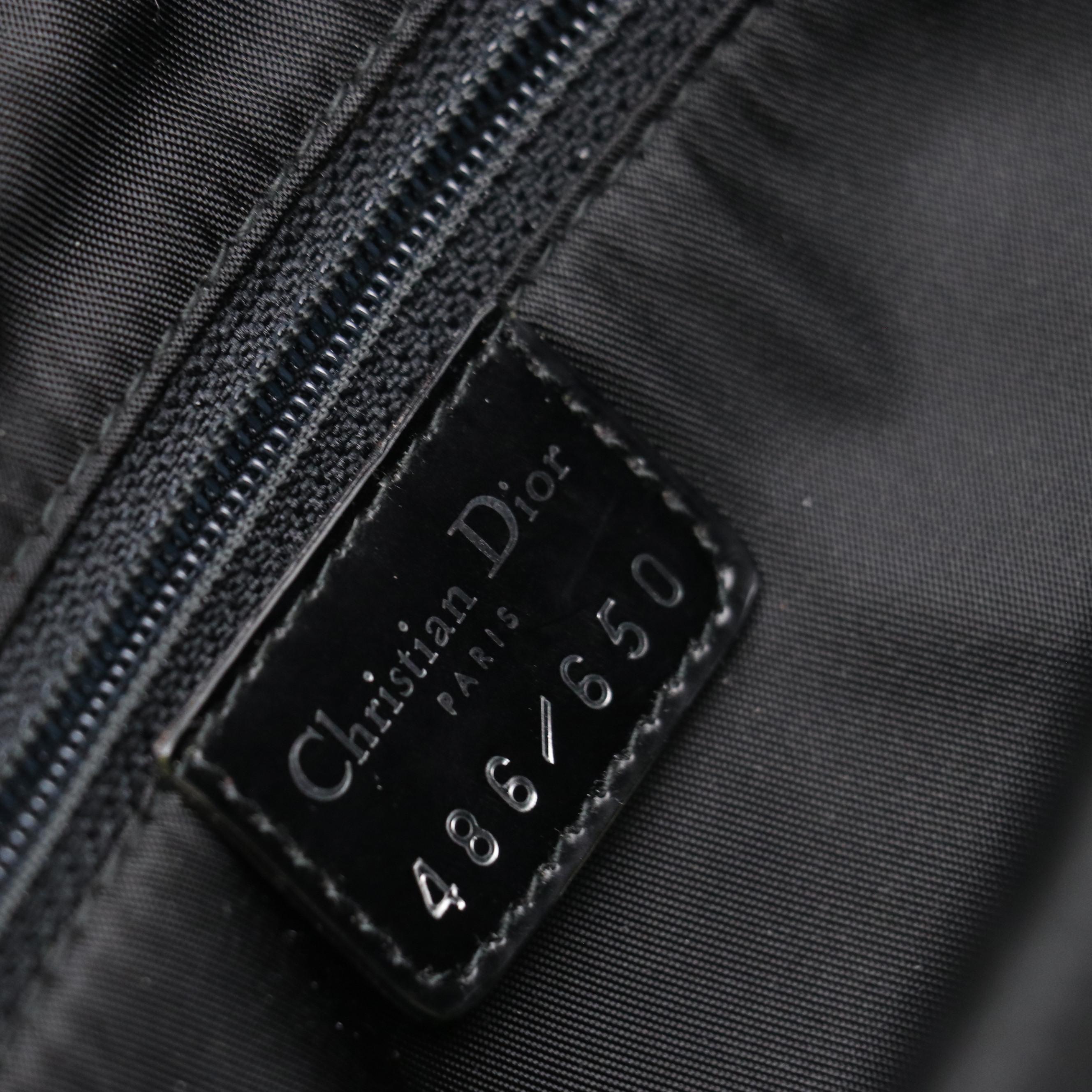 Christian Dior Malice Baguette Pearl Shoulder Bag in Embellished Black Pony Hair