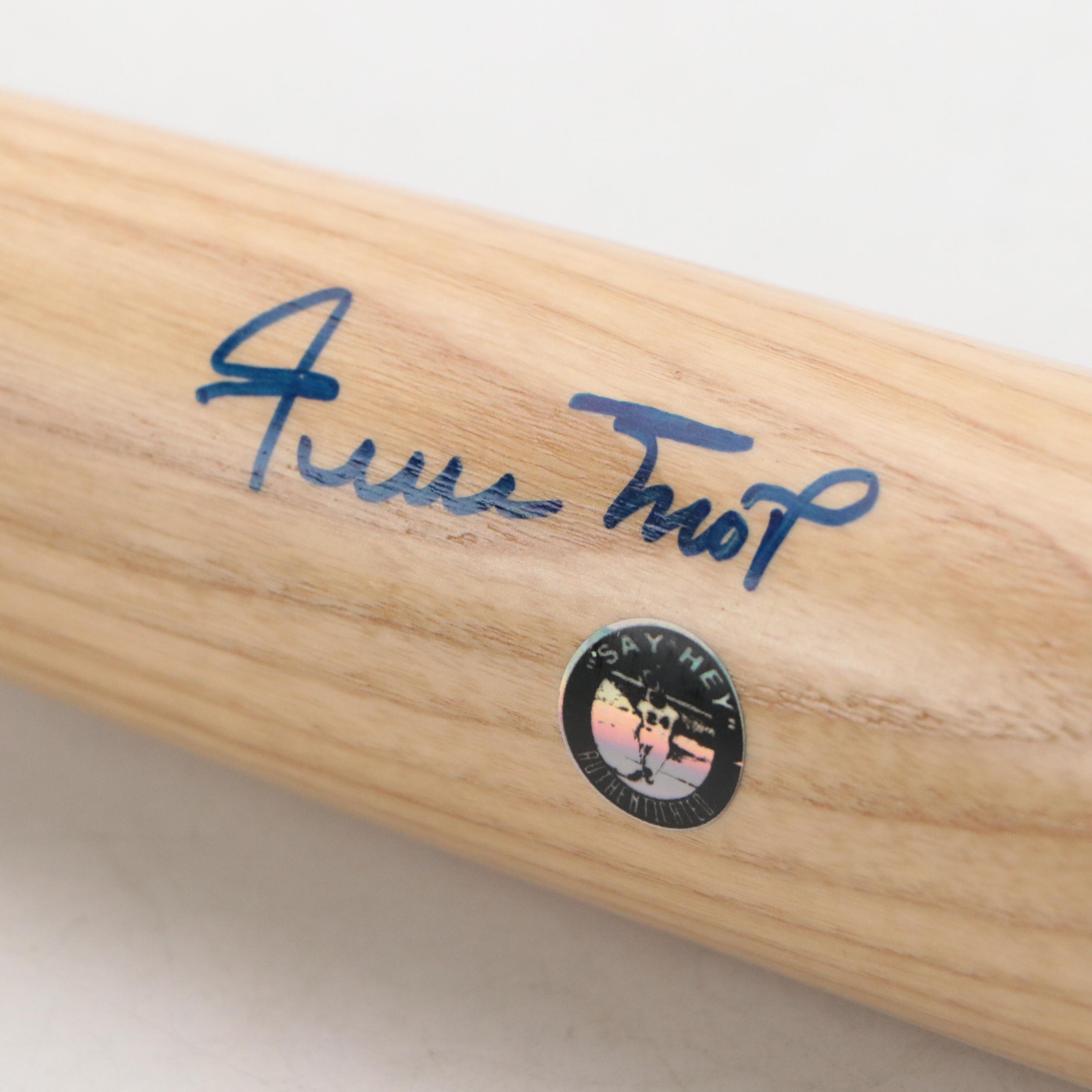 Willie Mays Signed Adirondack Personal Model Wooden Baseball Bat