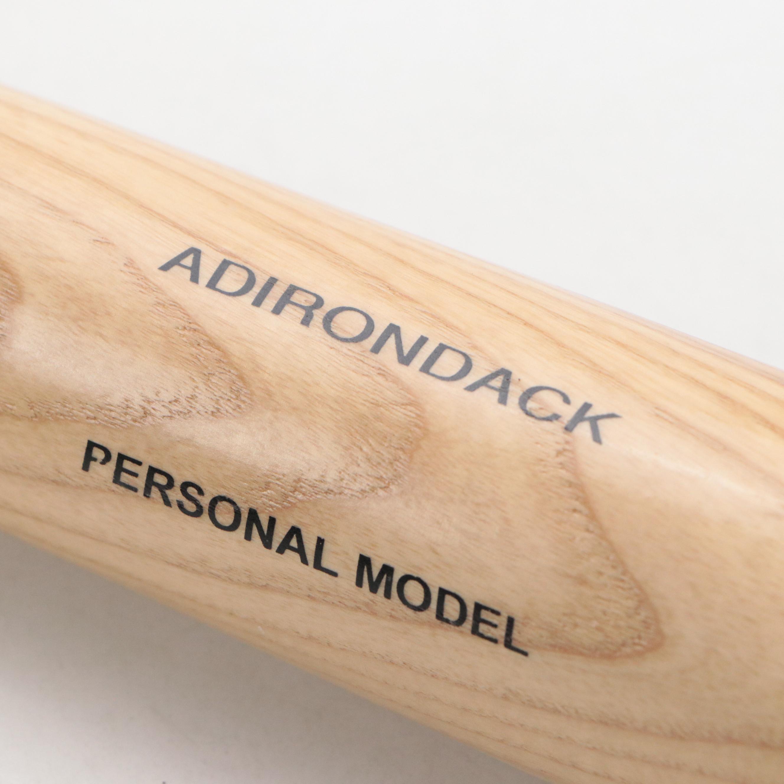 Willie Mays Signed Adirondack Personal Model Wooden Baseball Bat