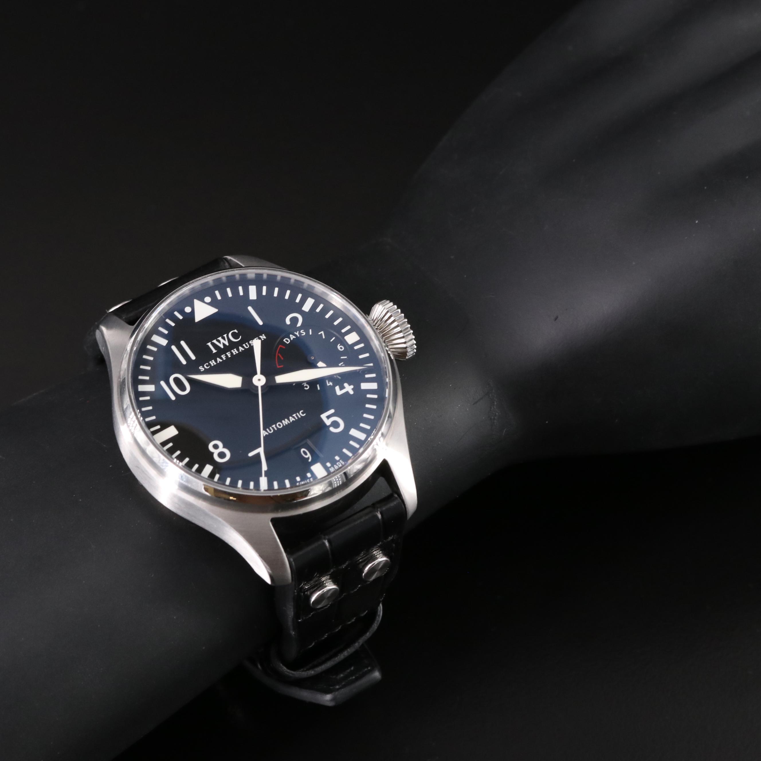 IWC Big Pilot 8 Days Steel 46mm Automatic Watch
