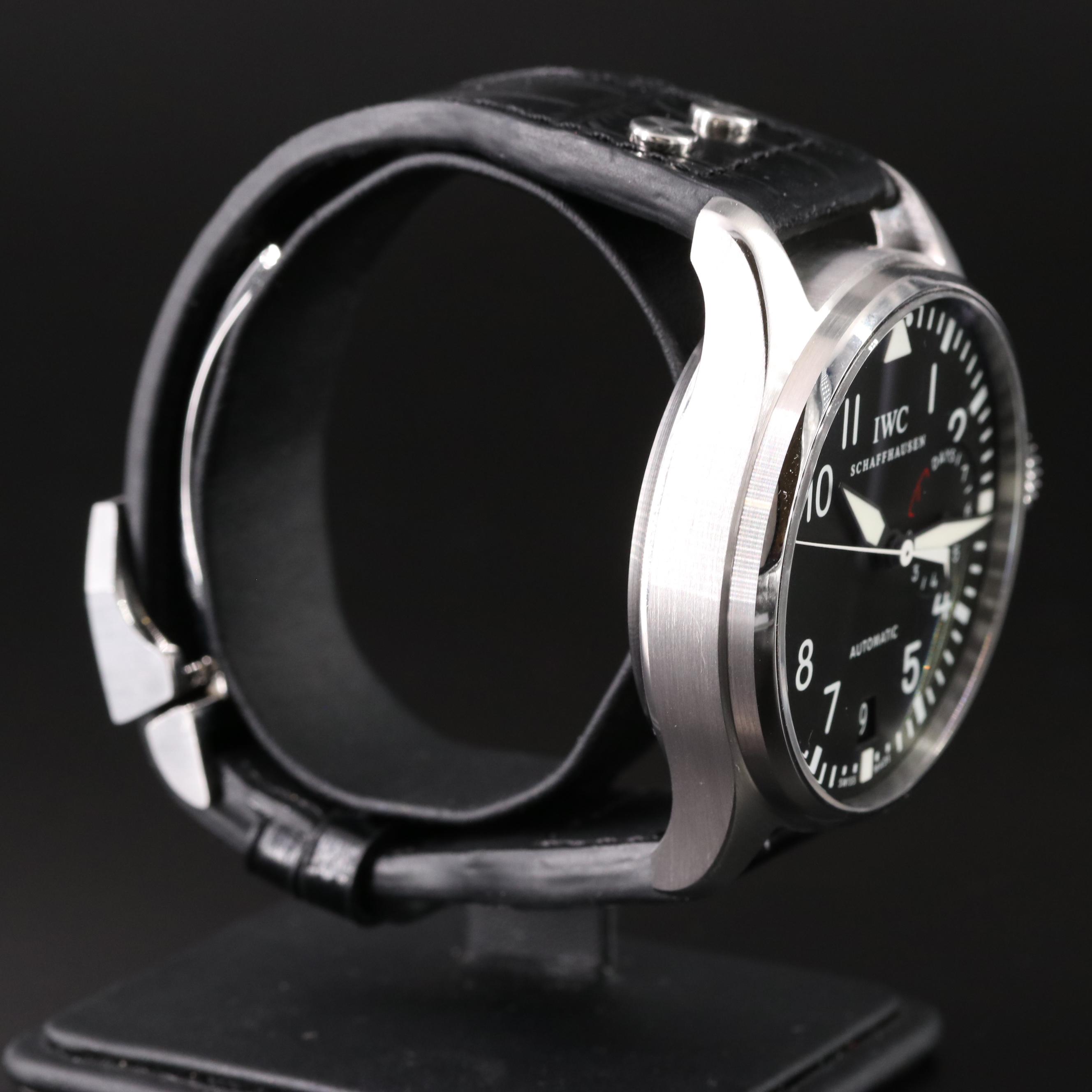 IWC Big Pilot 8 Days Steel 46mm Automatic Watch