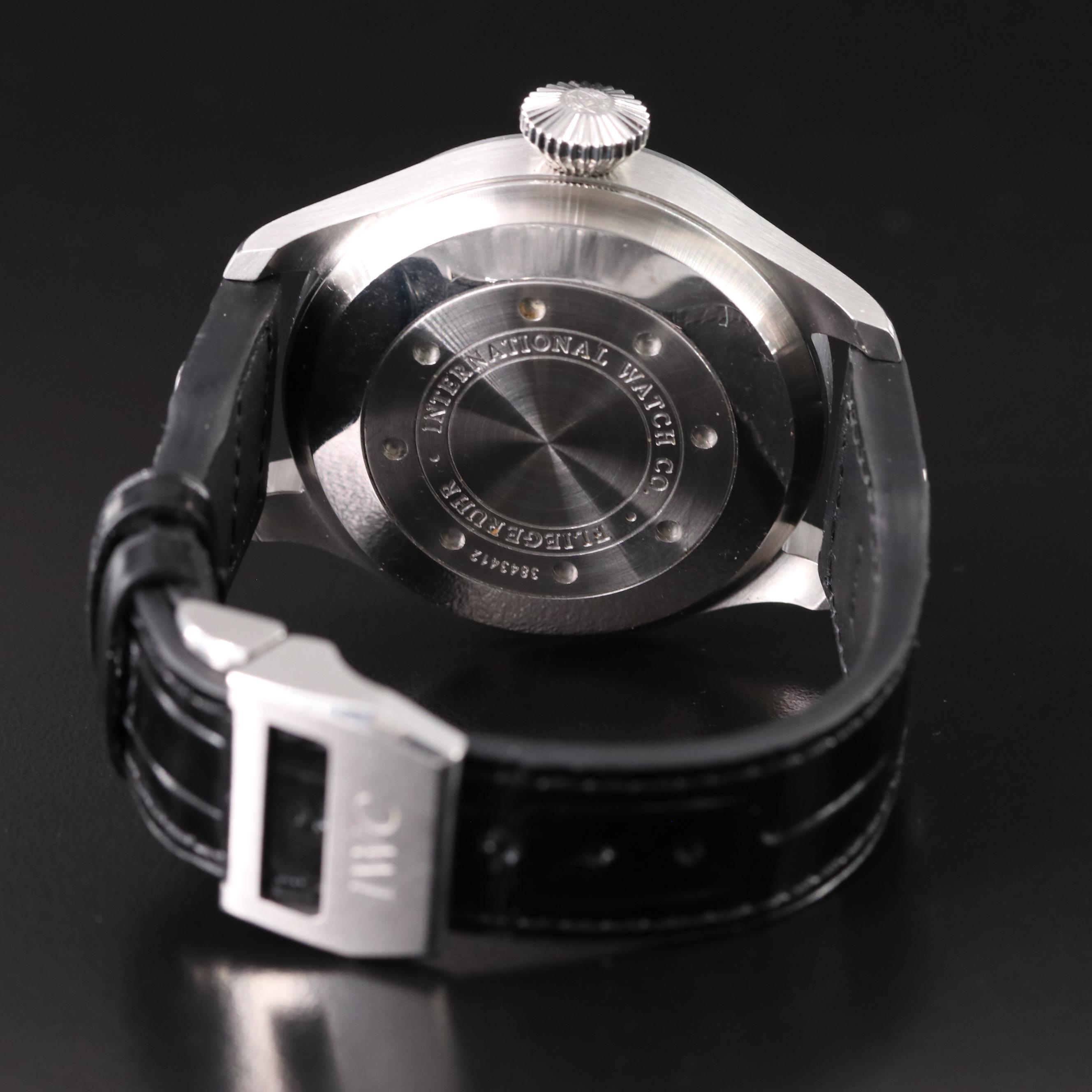 IWC Big Pilot 8 Days Steel 46mm Automatic Watch