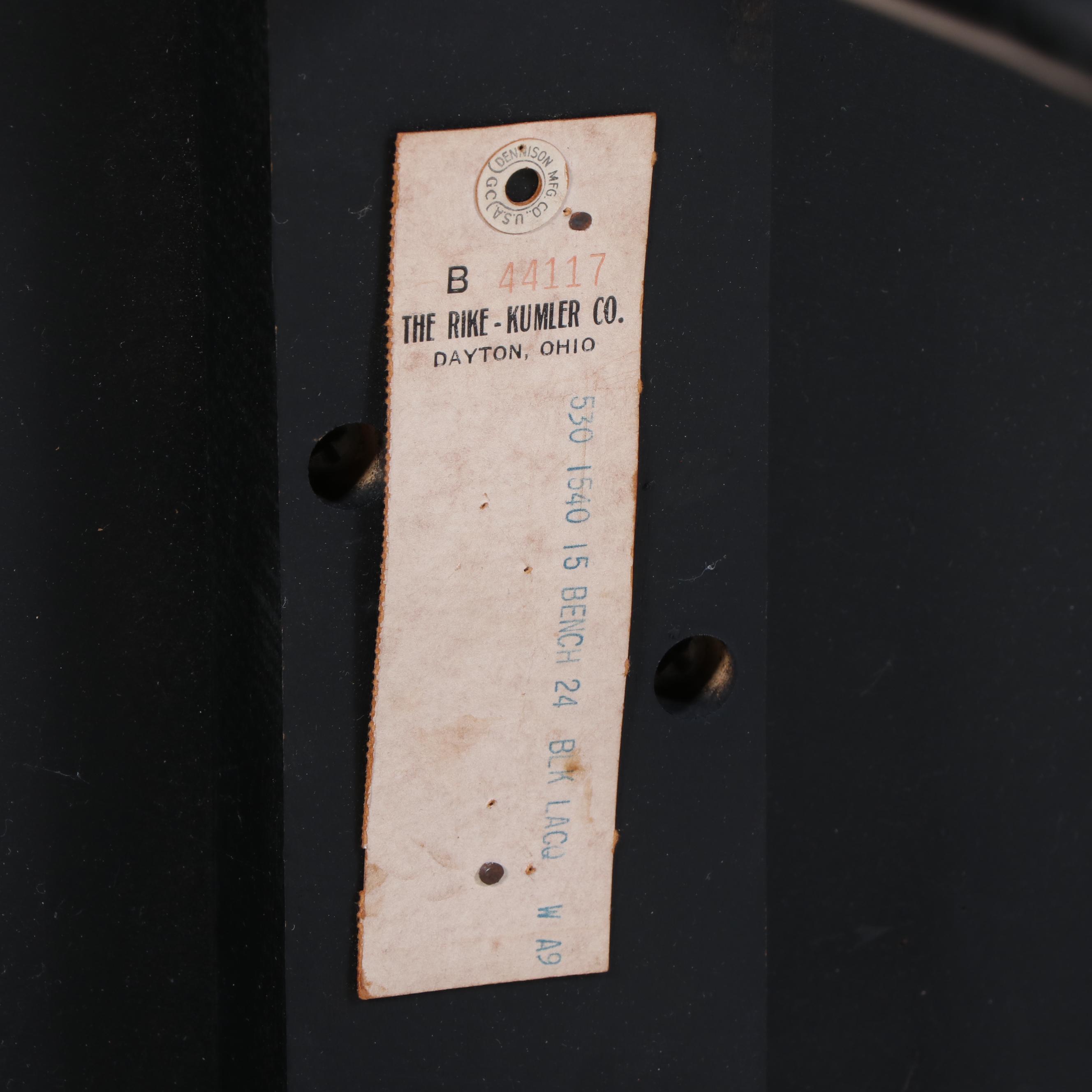 Paul McCobb for Winchendon "Planner Group" Maple and Ebonized Nightstand