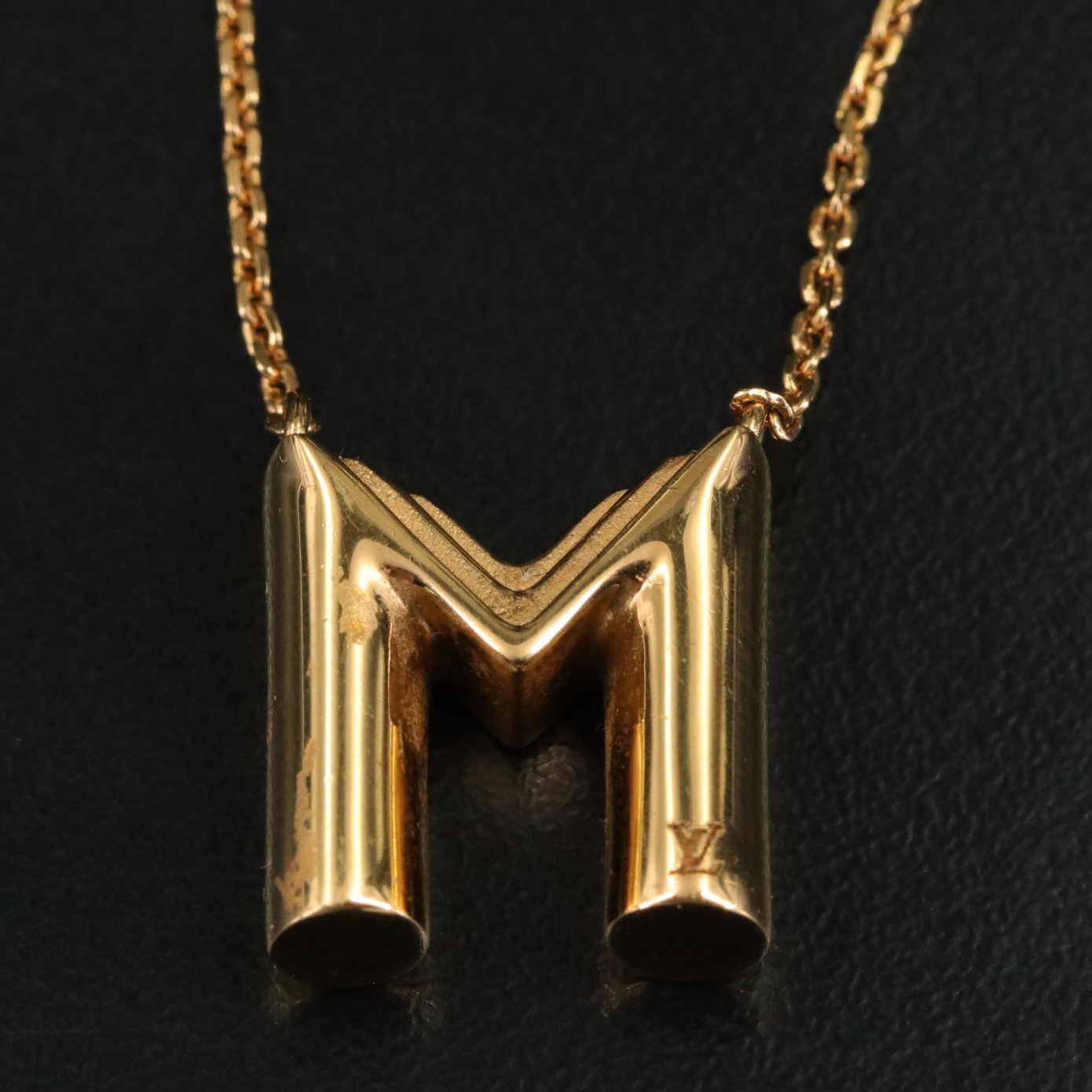 Louis Vuitton  LV and Me Letter M Necklace