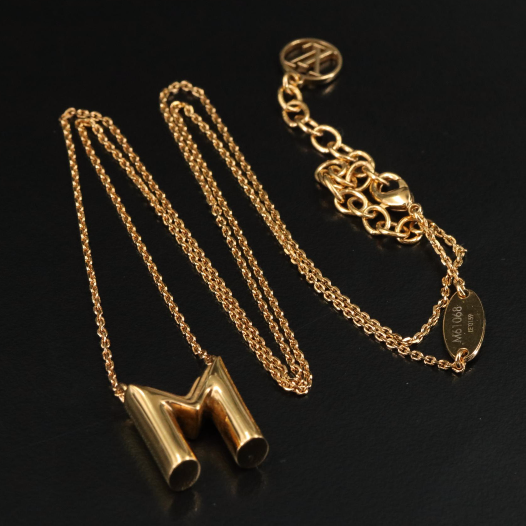 Louis Vuitton  LV and Me Letter M Necklace