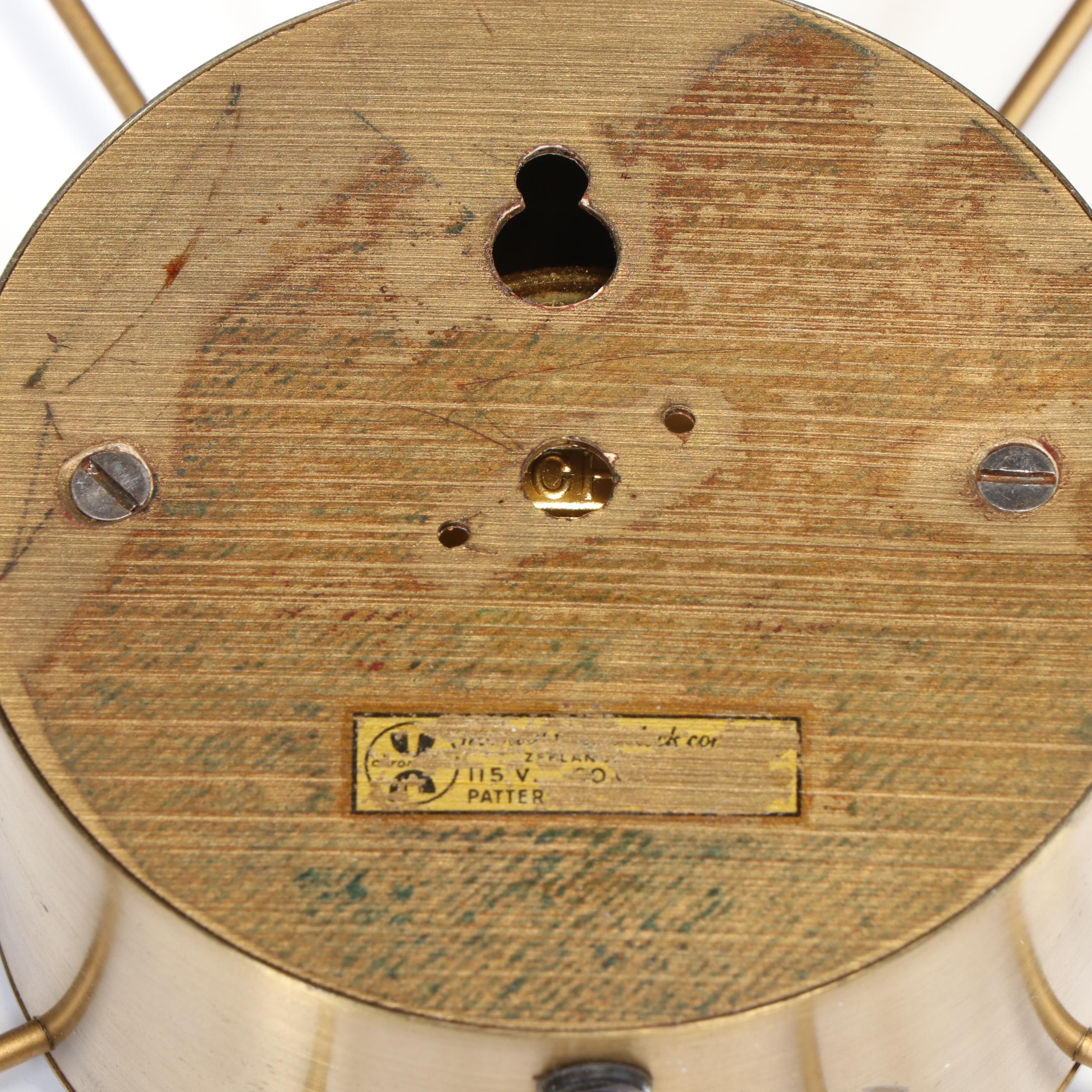 Mid Century Modern George Nelson & Associates Ball Wall Clock