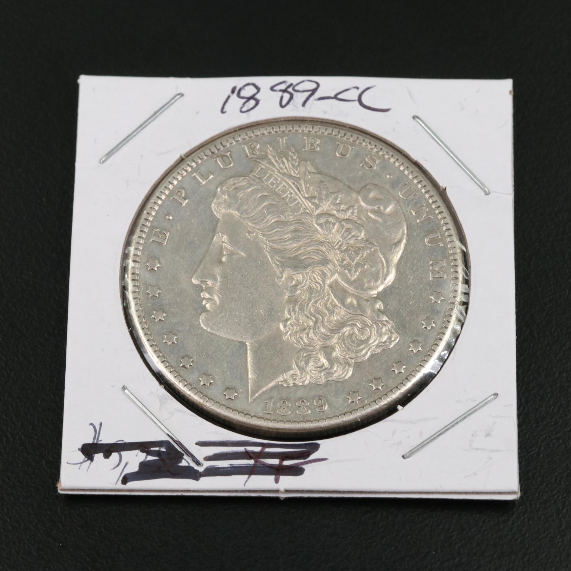 Low Mintage 1889 Carson City Morgan Silver Dollar