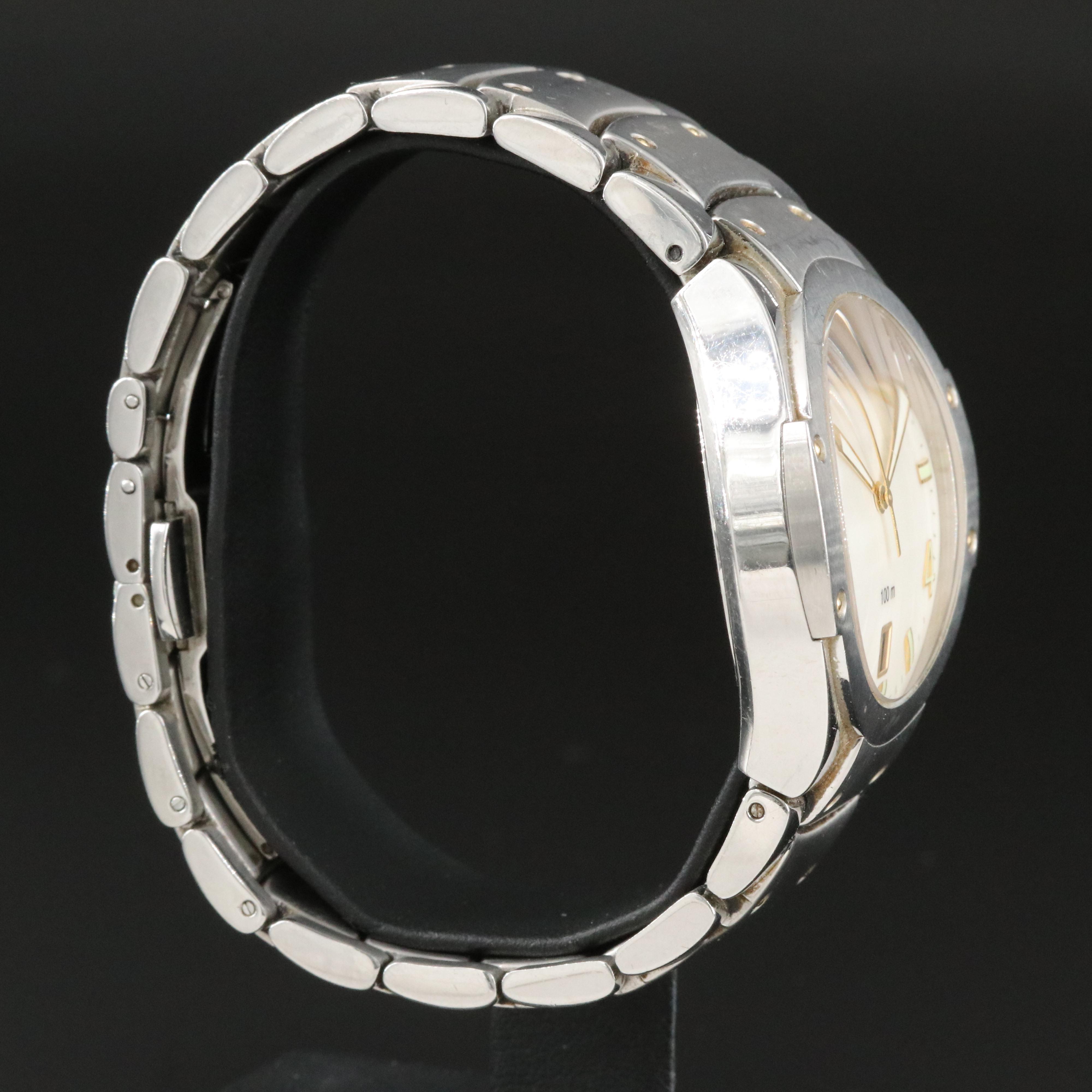 Bulova Accutron Quartz Stainless Steel 100 Meter Watch