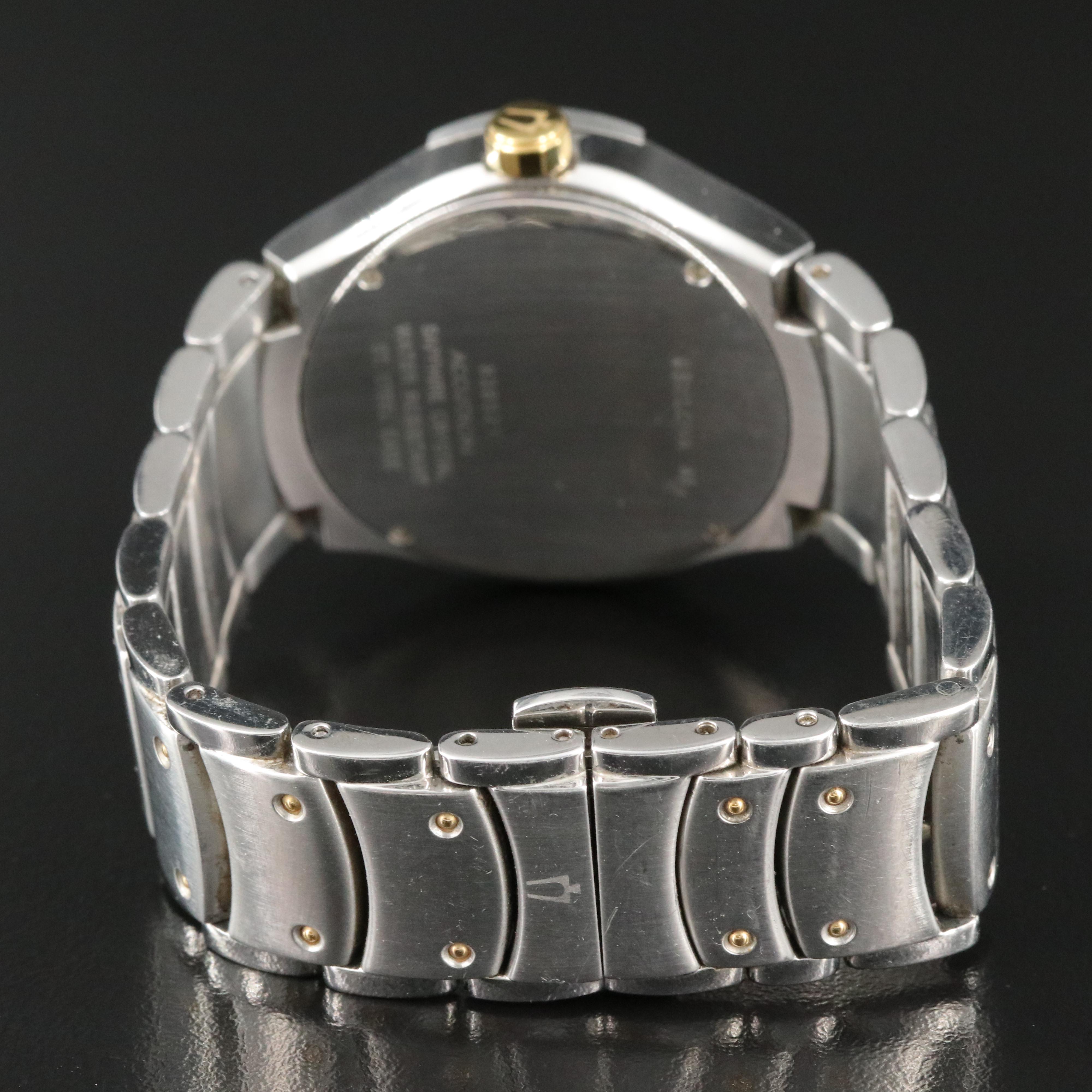 Bulova Accutron Quartz Stainless Steel 100 Meter Watch