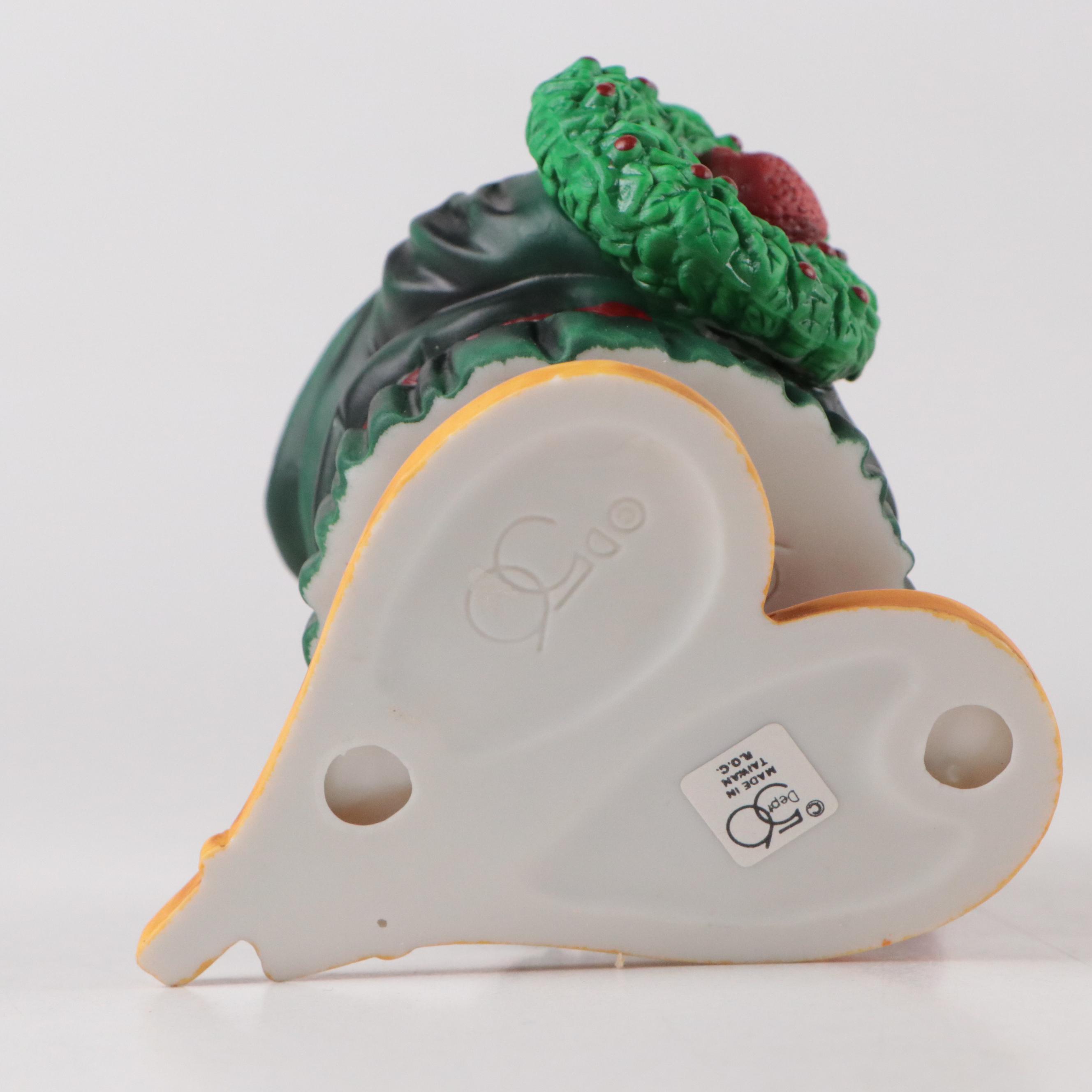 Department 56 "Sigmund the Snowshoer" and More Porcelain Christmas Decorations