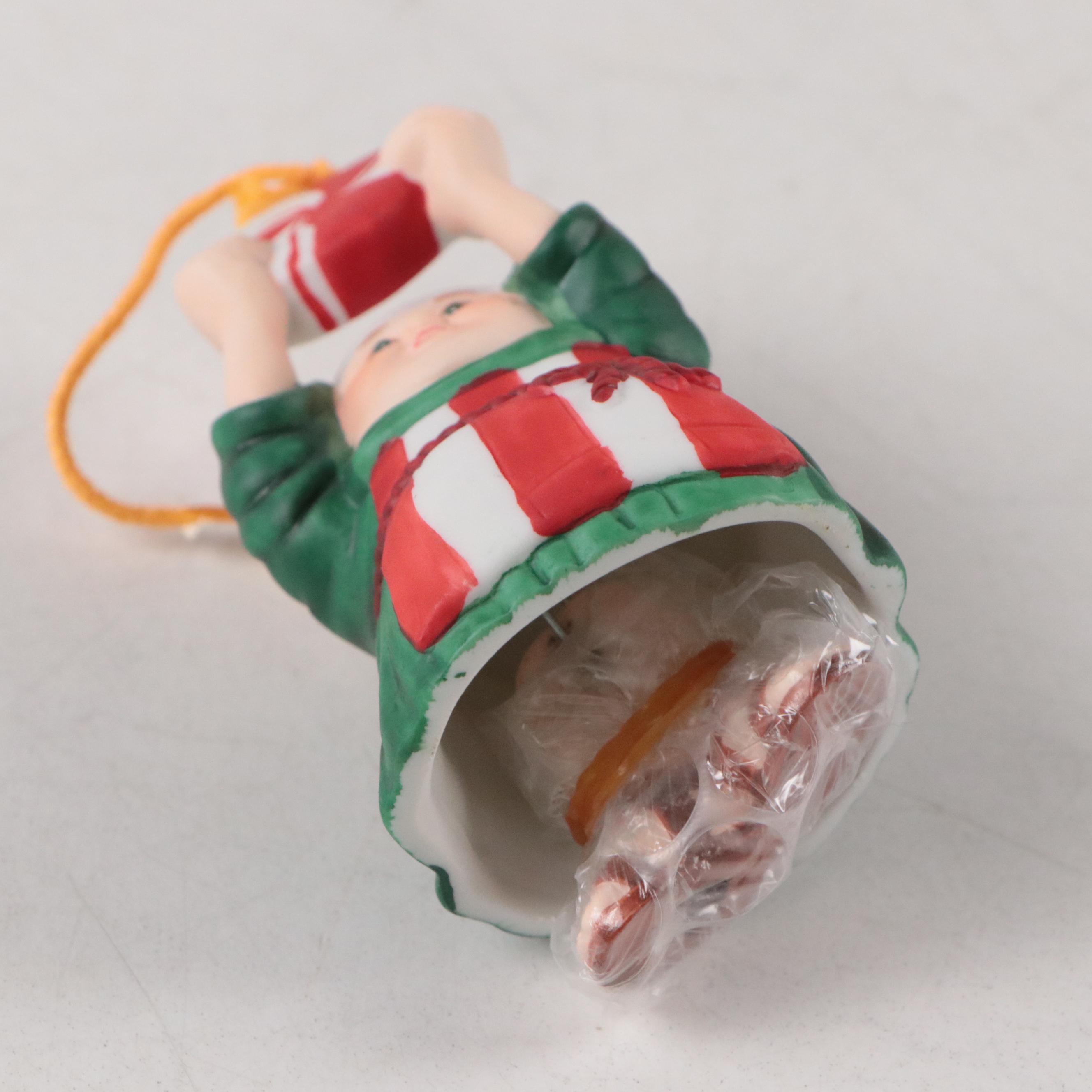 Department 56 "Sigmund the Snowshoer" and More Porcelain Christmas Decorations