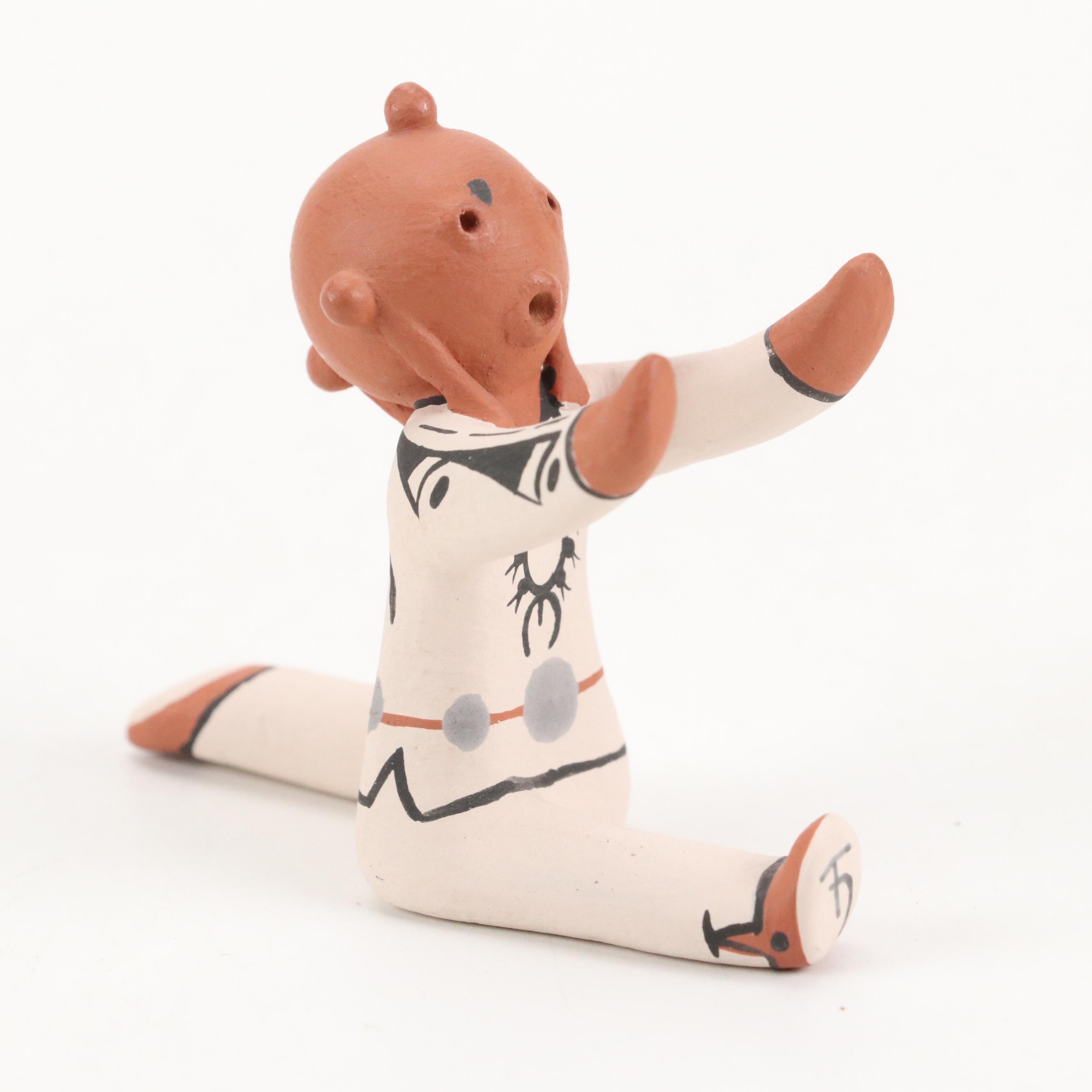 Tony Dallas Hopi Pueblo Pottery Mudhead Figure