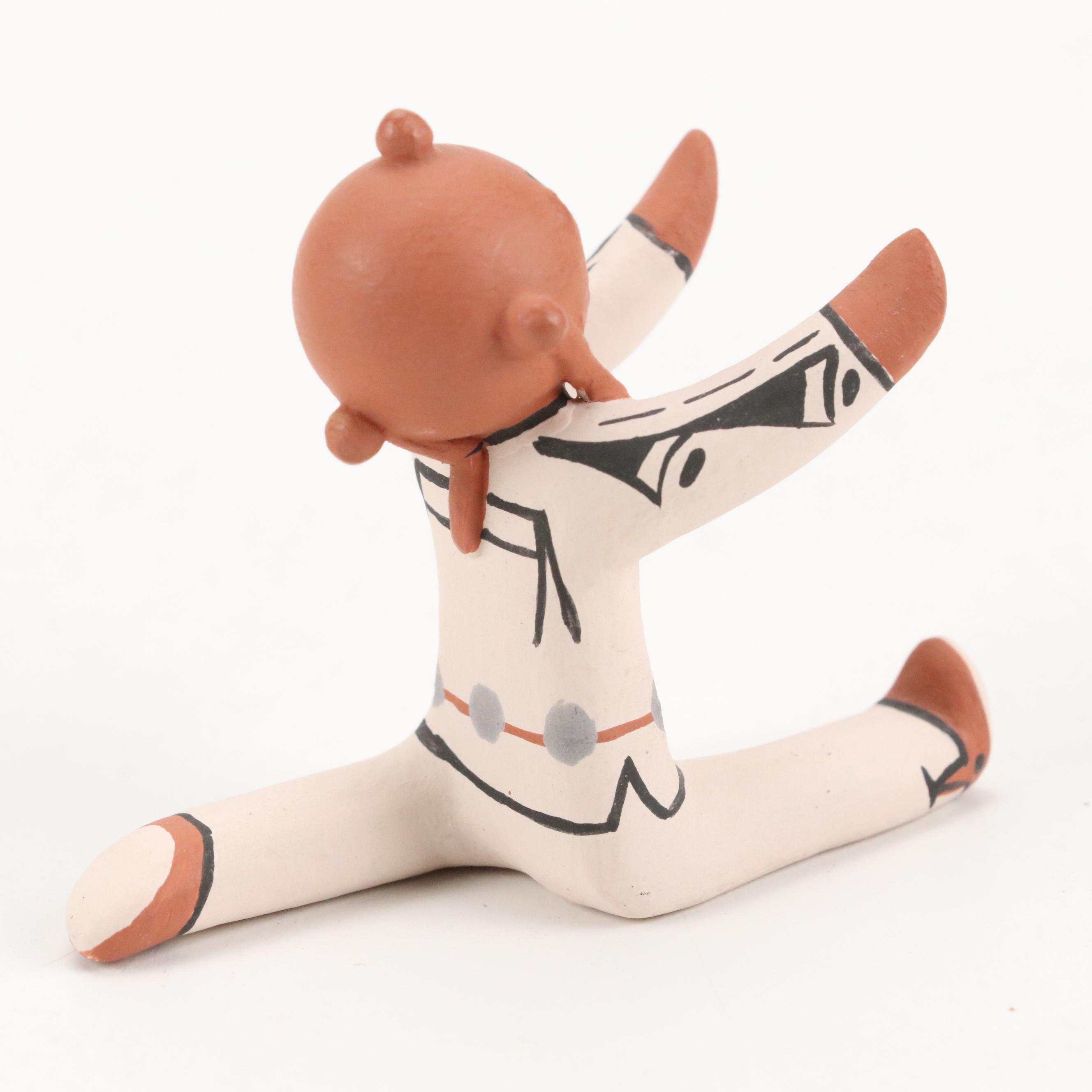 Tony Dallas Hopi Pueblo Pottery Mudhead Figure