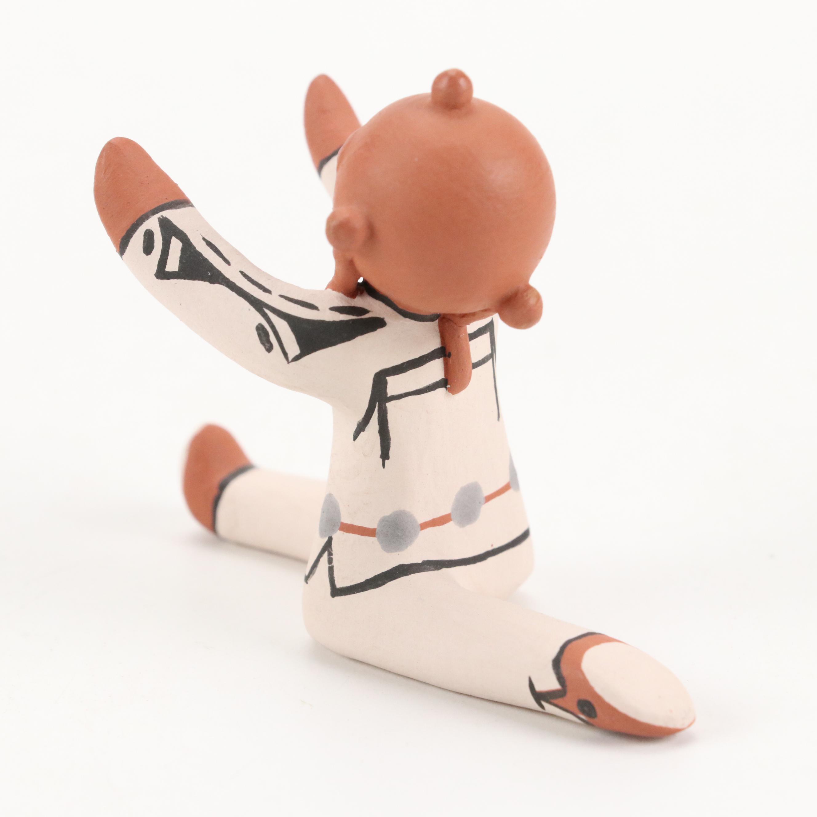 Tony Dallas Hopi Pueblo Pottery Mudhead Figure