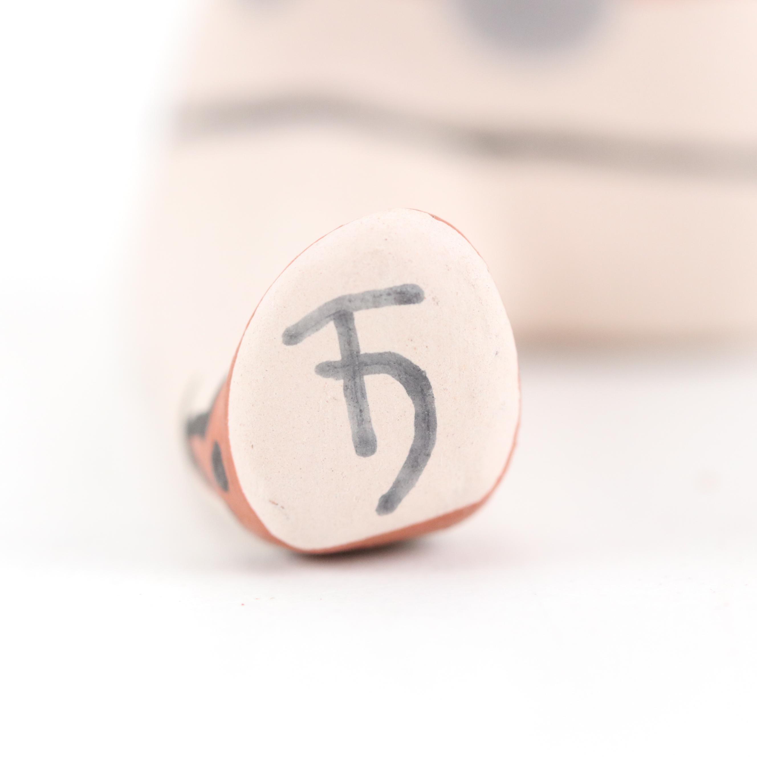 Tony Dallas Hopi Pueblo Pottery Mudhead Figure