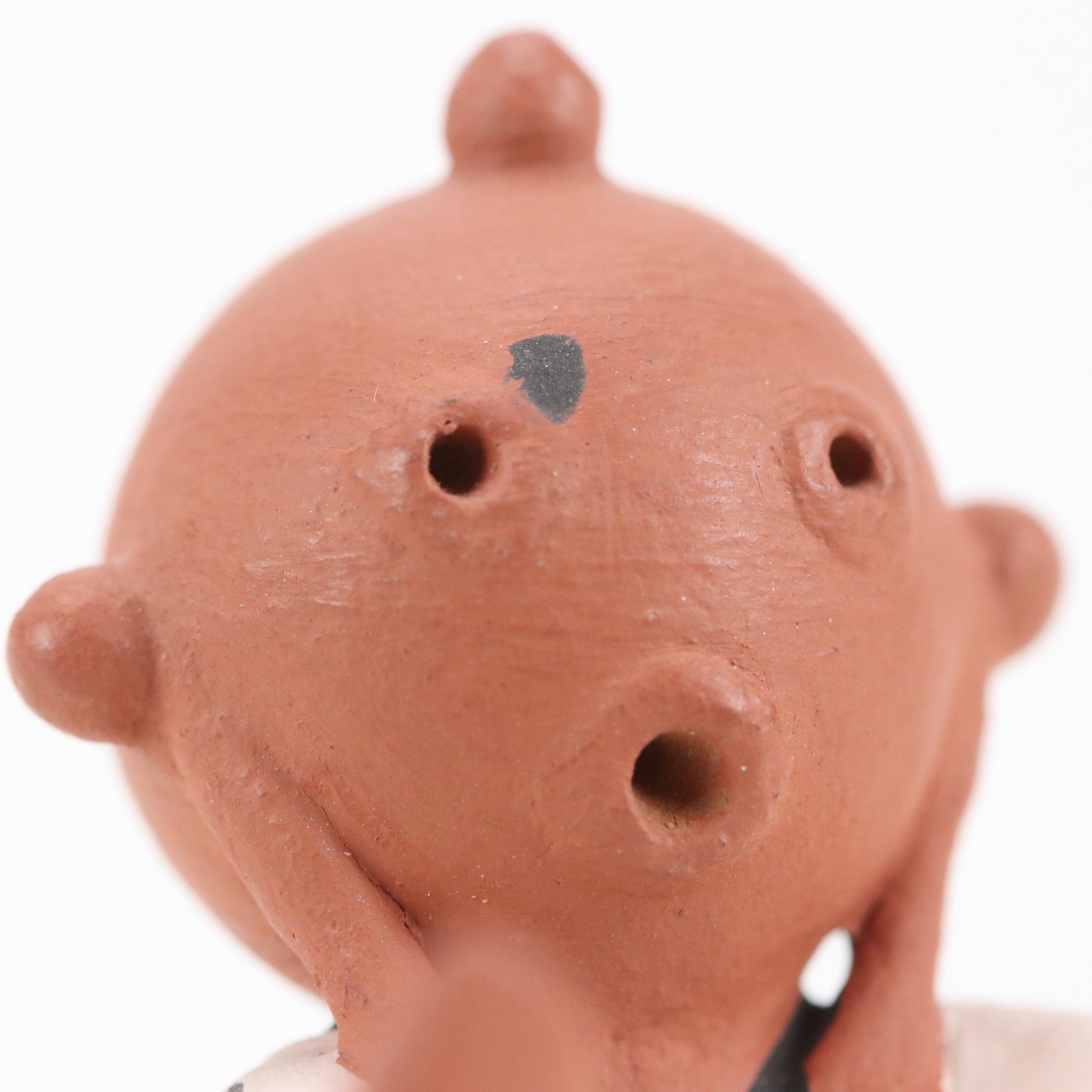 Tony Dallas Hopi Pueblo Pottery Mudhead Figure