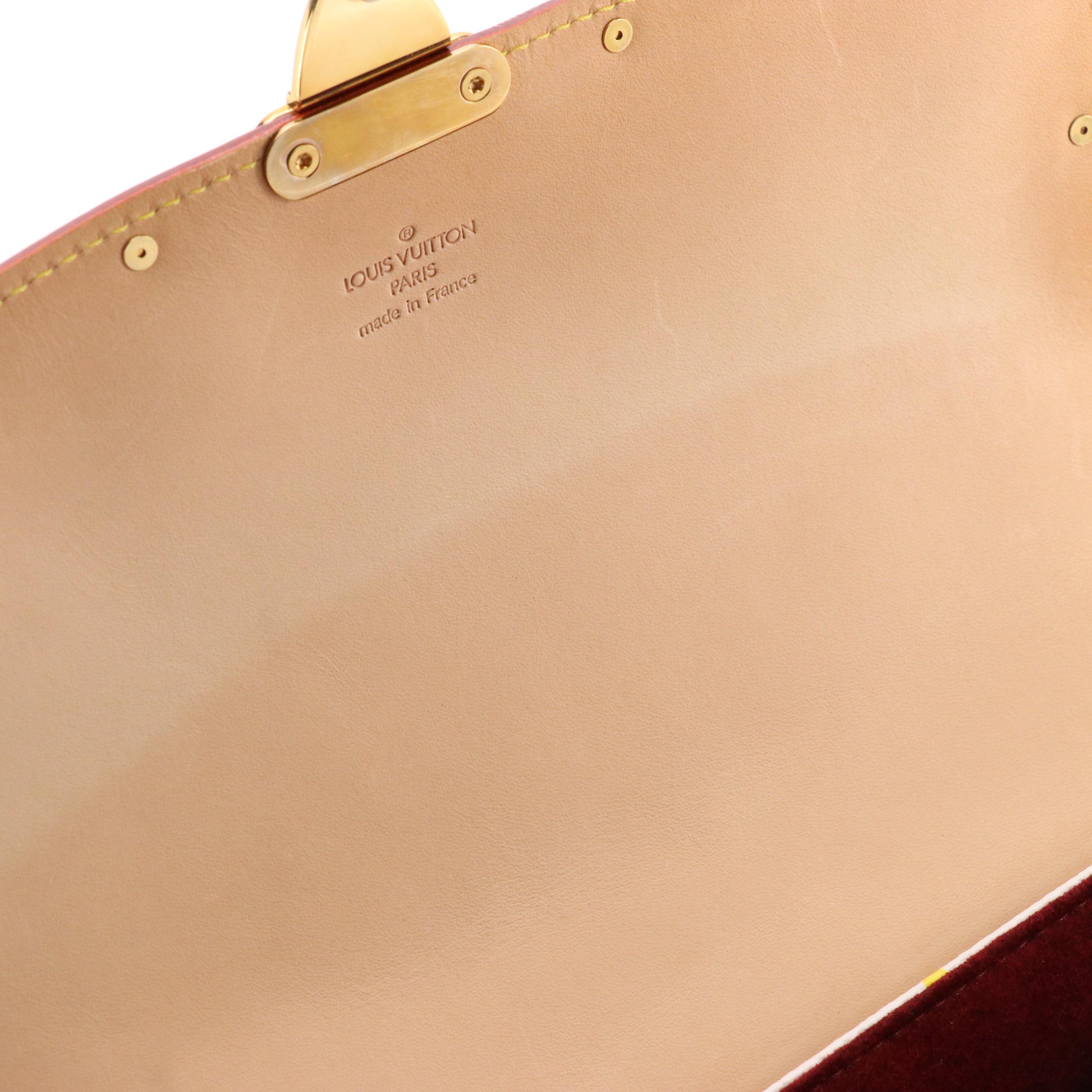 Louis Vuitton Sologne Shoulder Bag in Black Multicolore Canvas and Leather