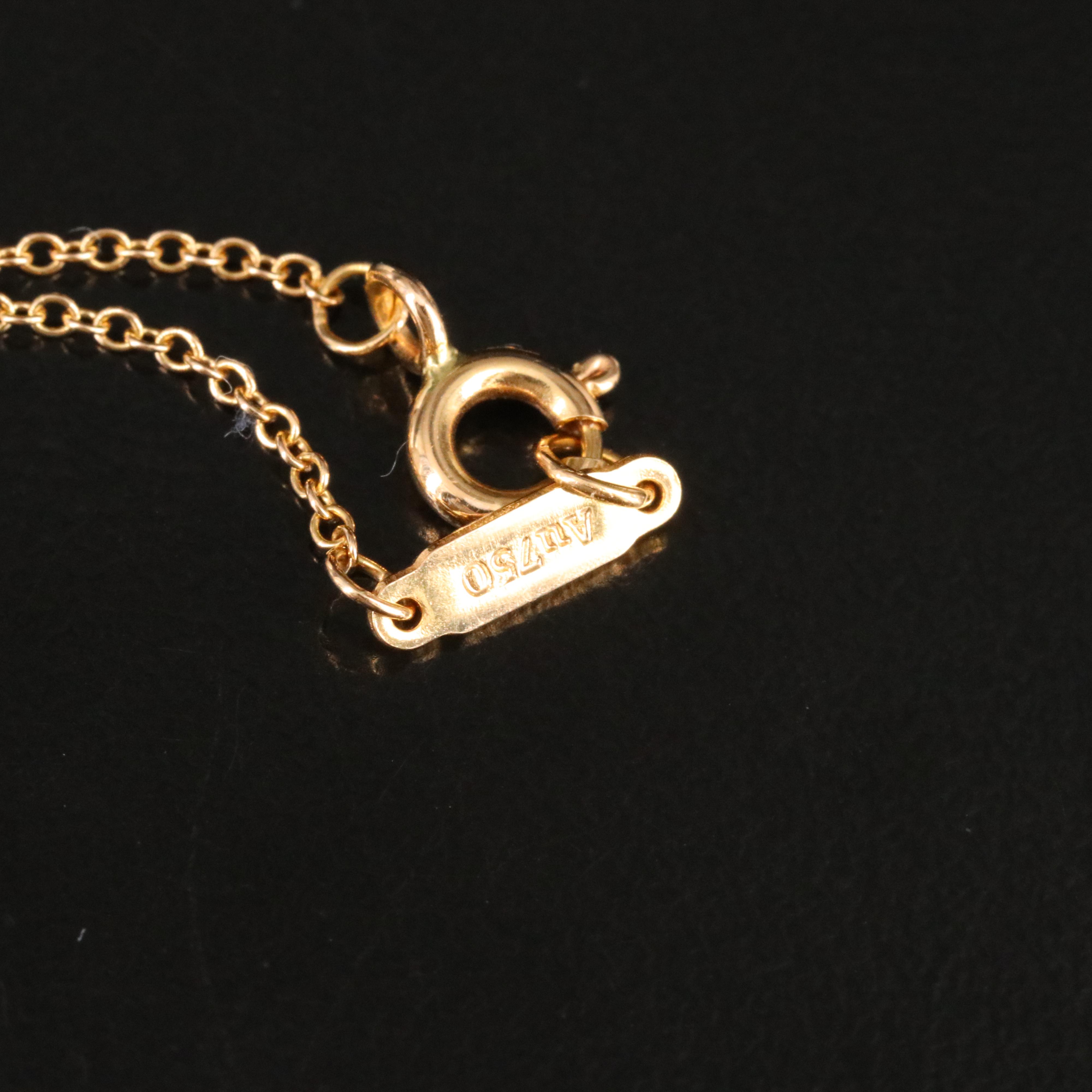 Tiffany & Co. Soleste 18K Rose Gold Diamond Necklace