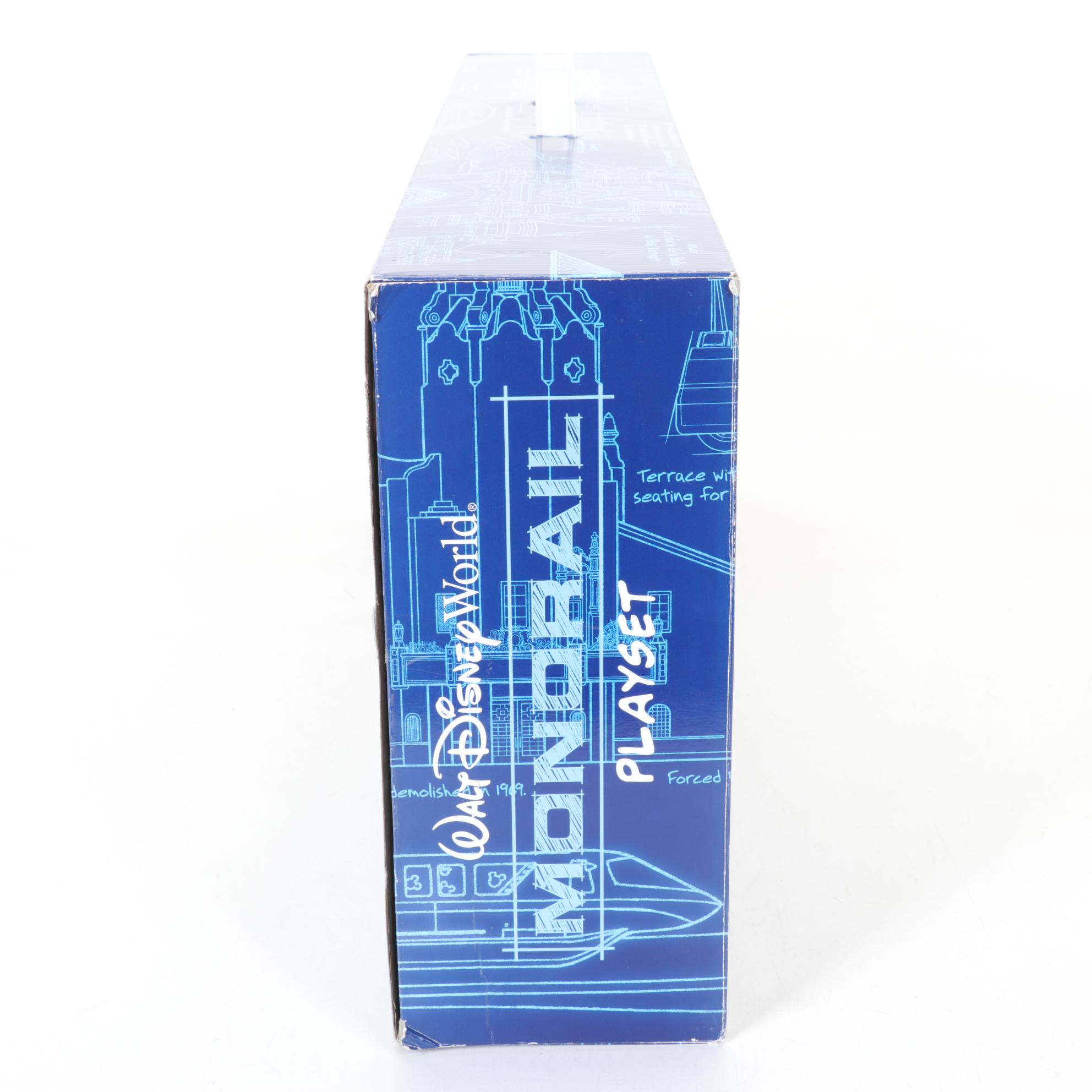 Walt Disney World Monorail Playset with Curved Track Packs