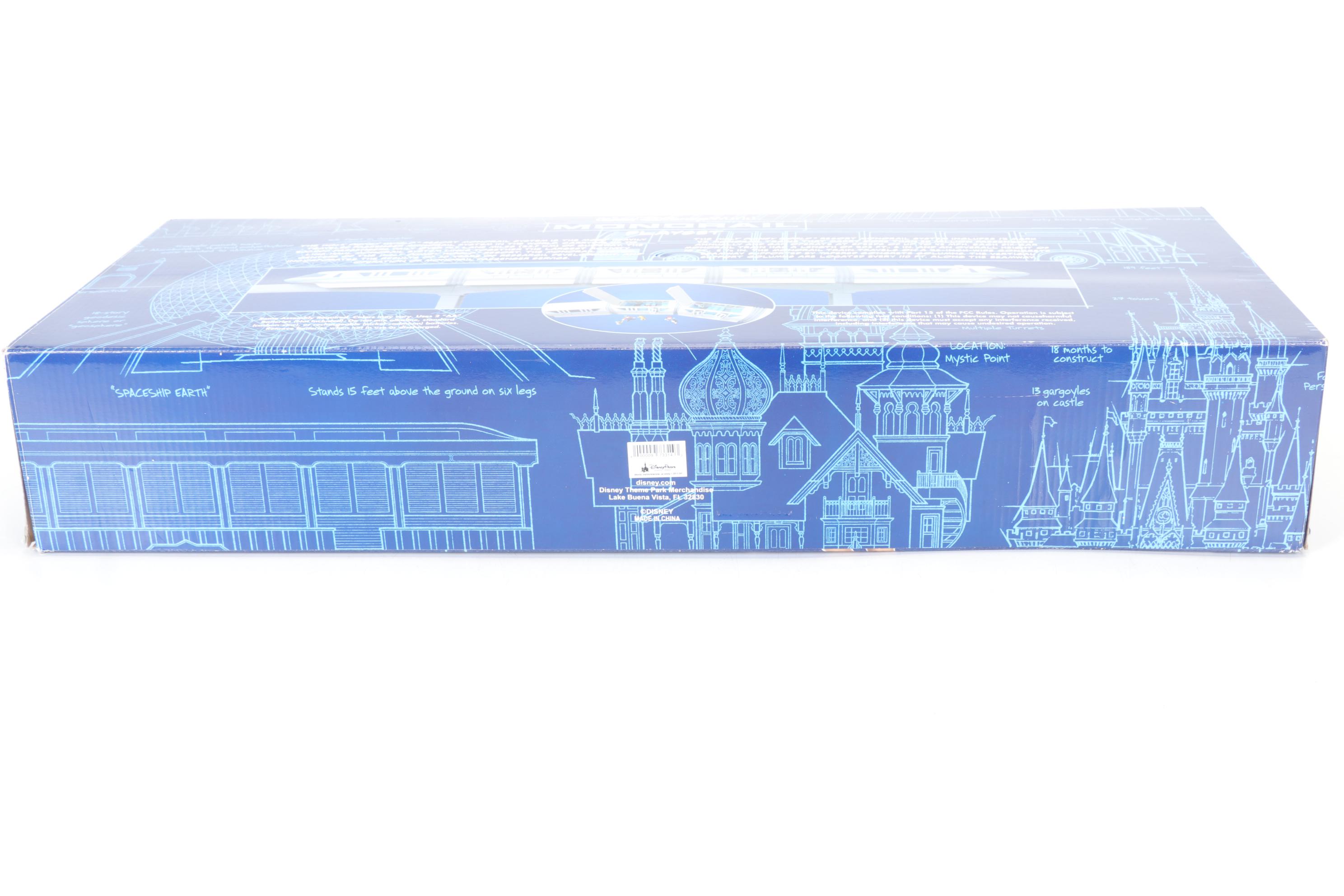 Walt Disney World Monorail Playset with Curved Track Packs