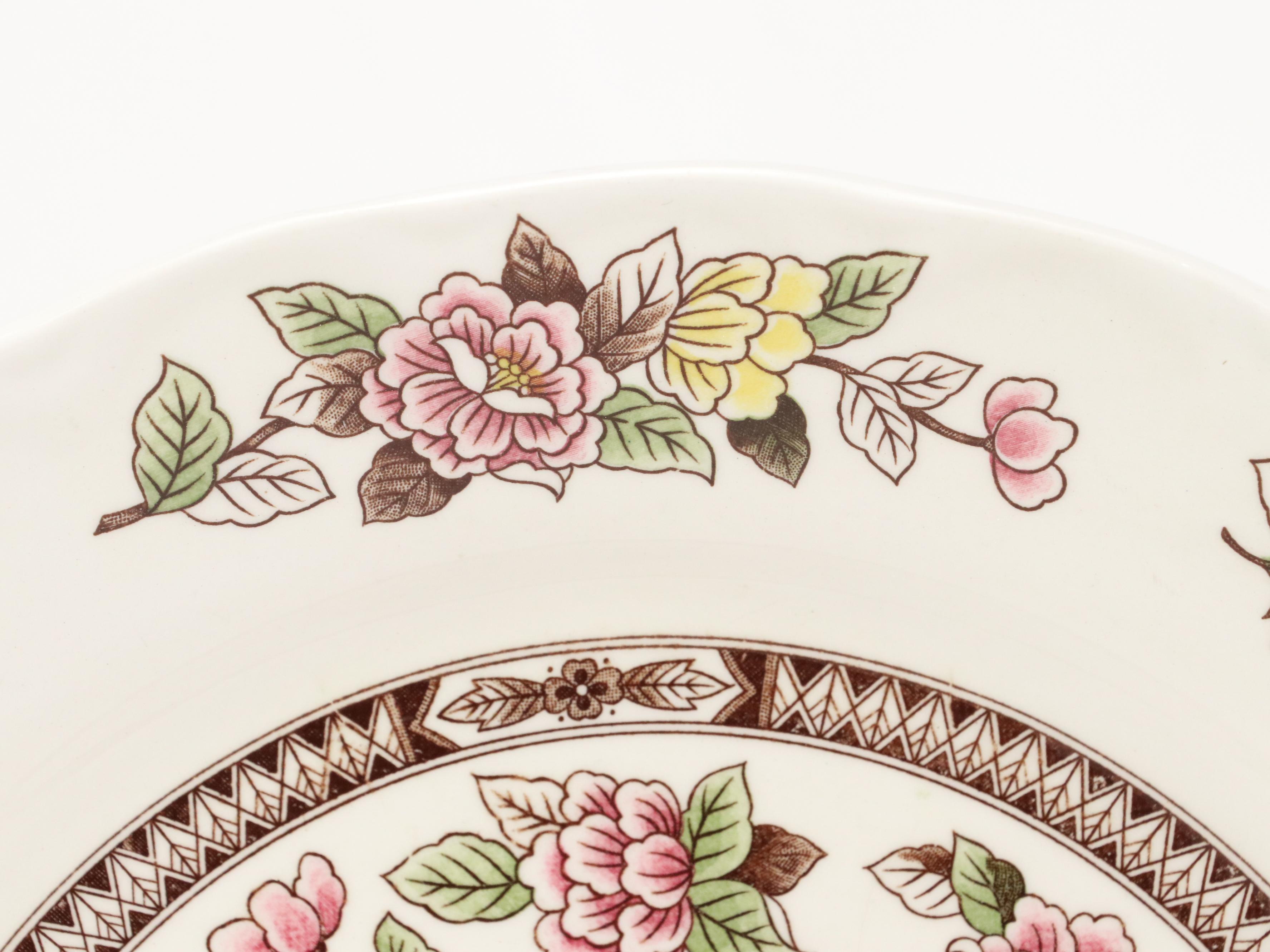 Maruta and Style House "Indian Tree" Ceramic Plates