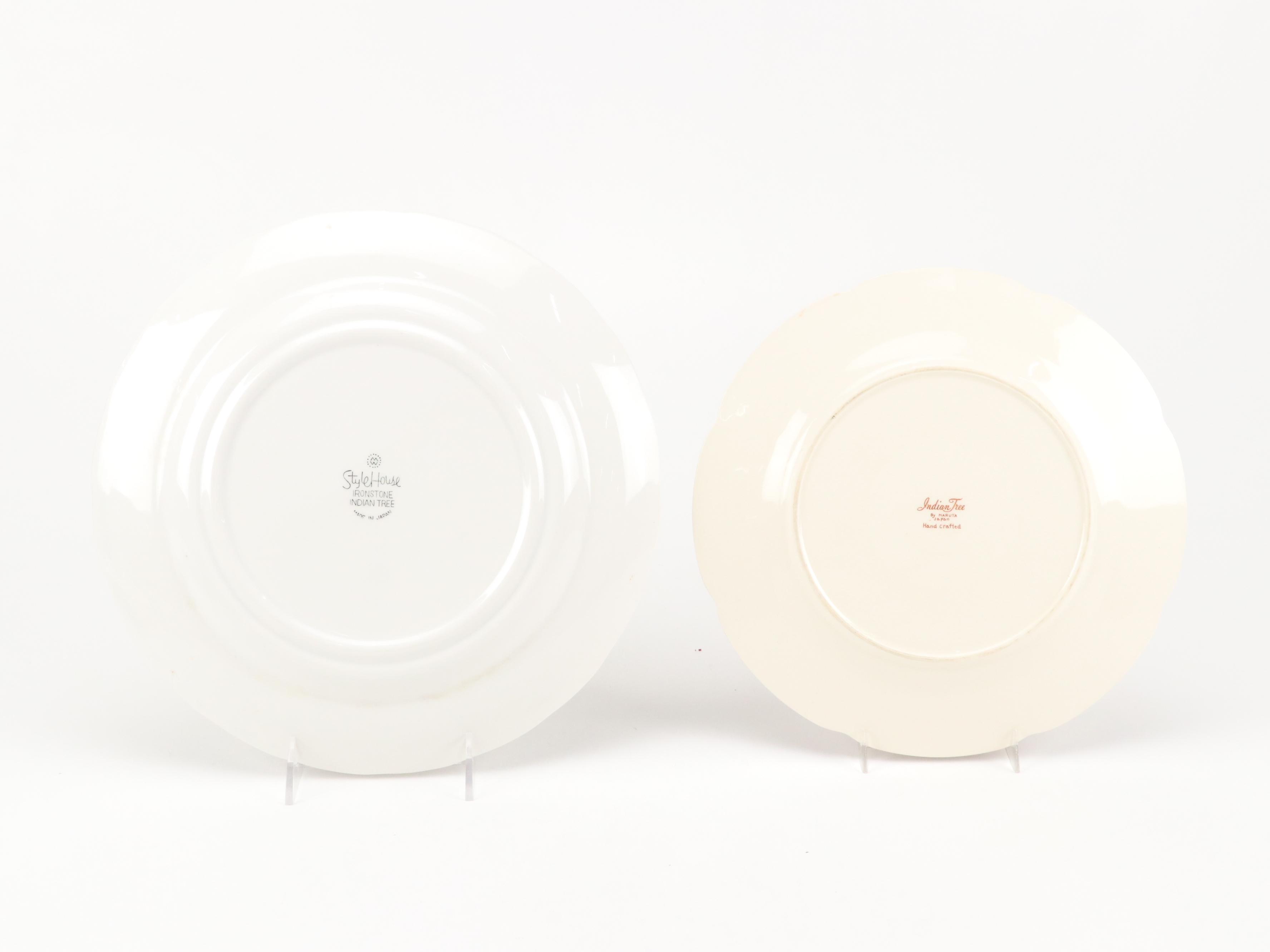 Maruta and Style House "Indian Tree" Ceramic Plates