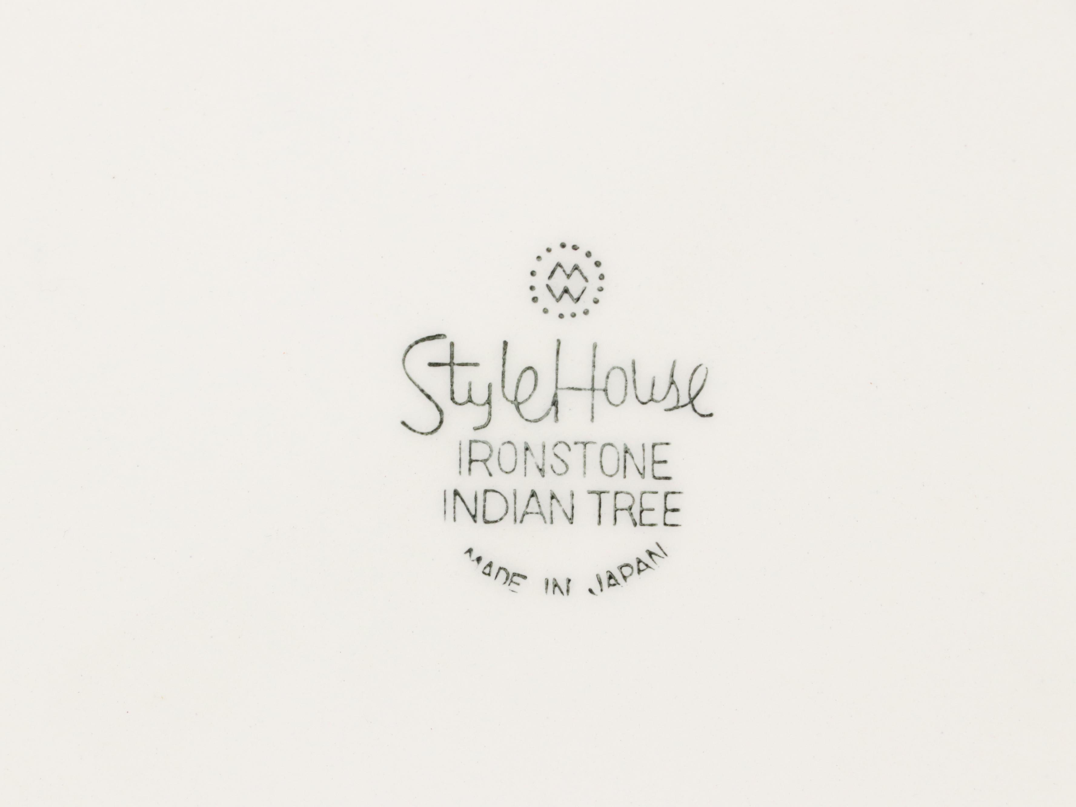 Maruta and Style House "Indian Tree" Ceramic Plates