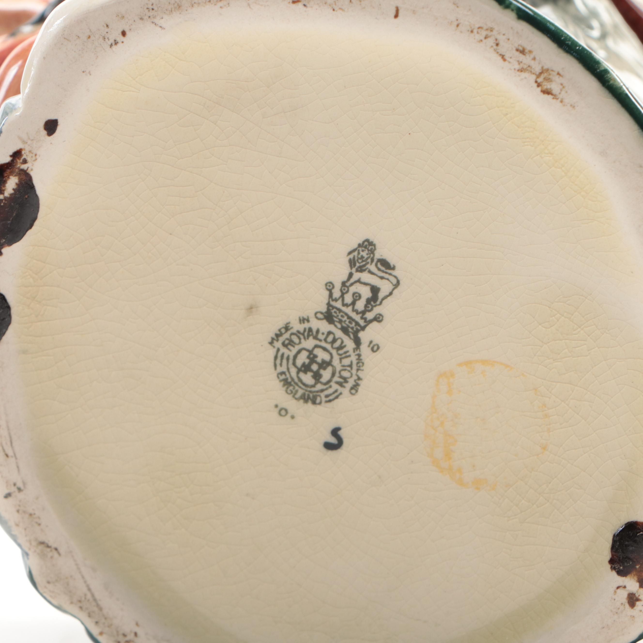 Royal Doulton Dick Turpin Toby Jug Character Mug