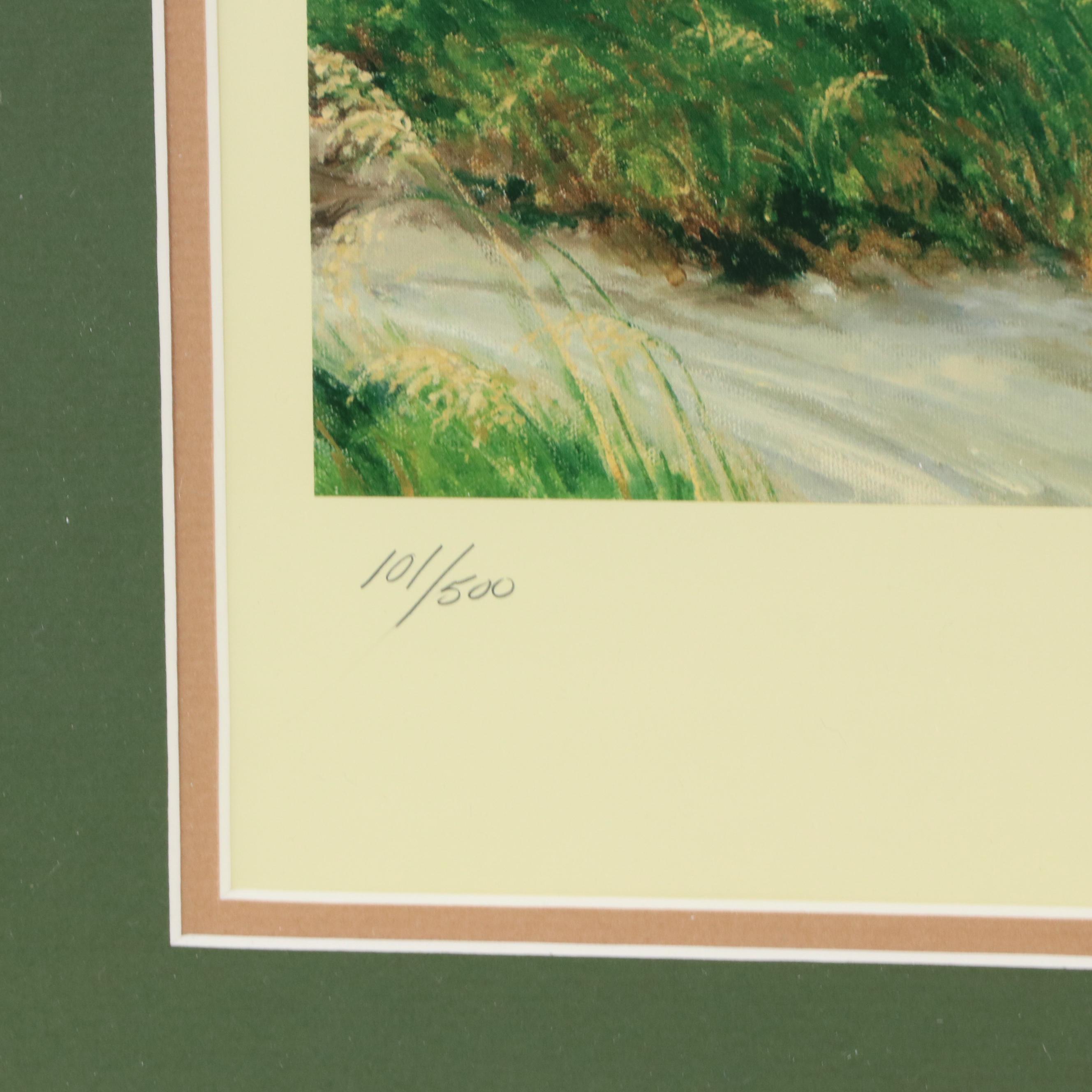 Offset Lithograph "The 18th Hole, Ocean Course," 1991