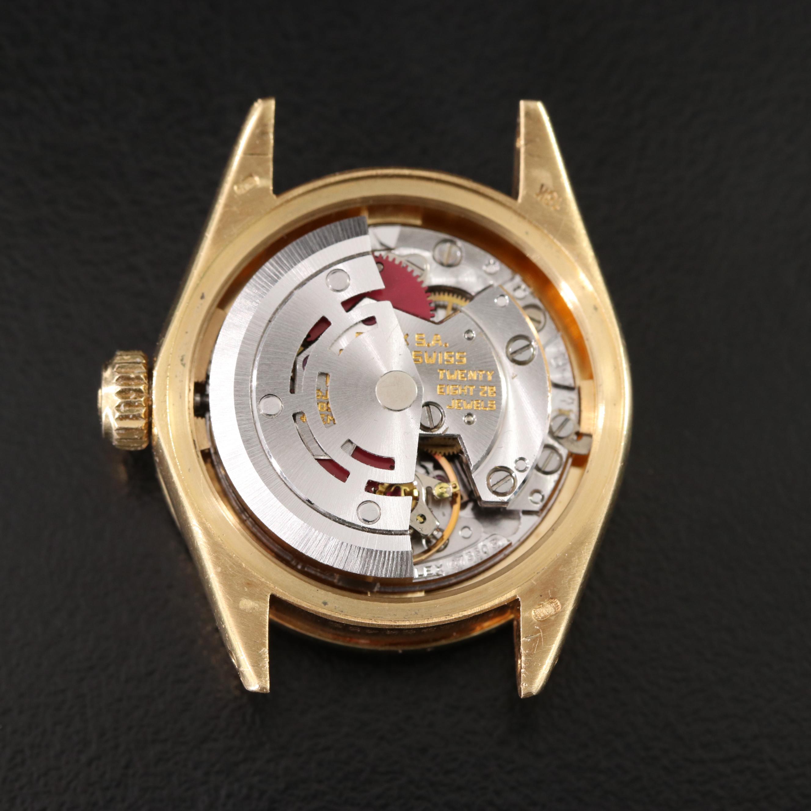 1979 Rolex Custom Diamond Dial and Bezel Datejust Watch