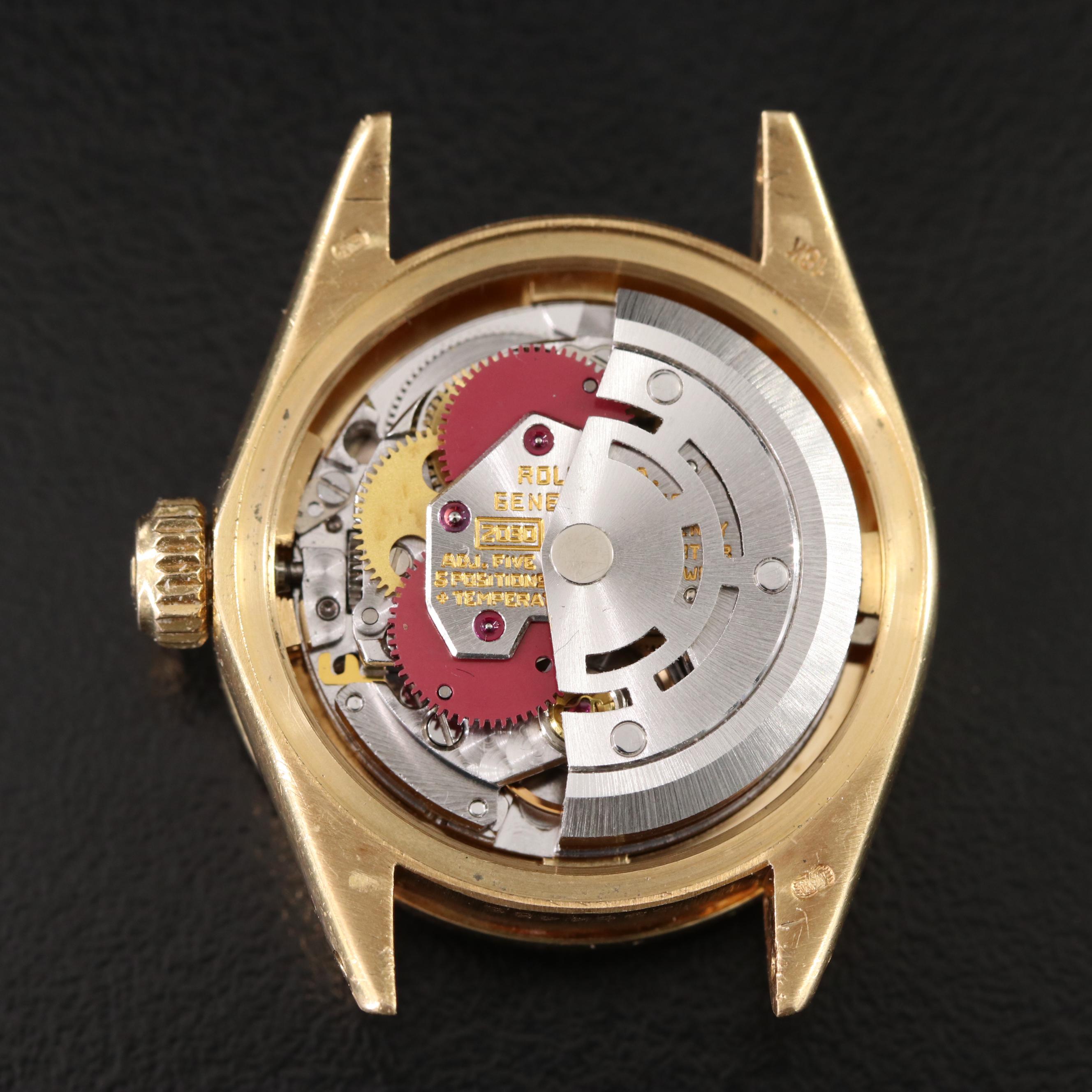 1979 Rolex Custom Diamond Dial and Bezel Datejust Watch