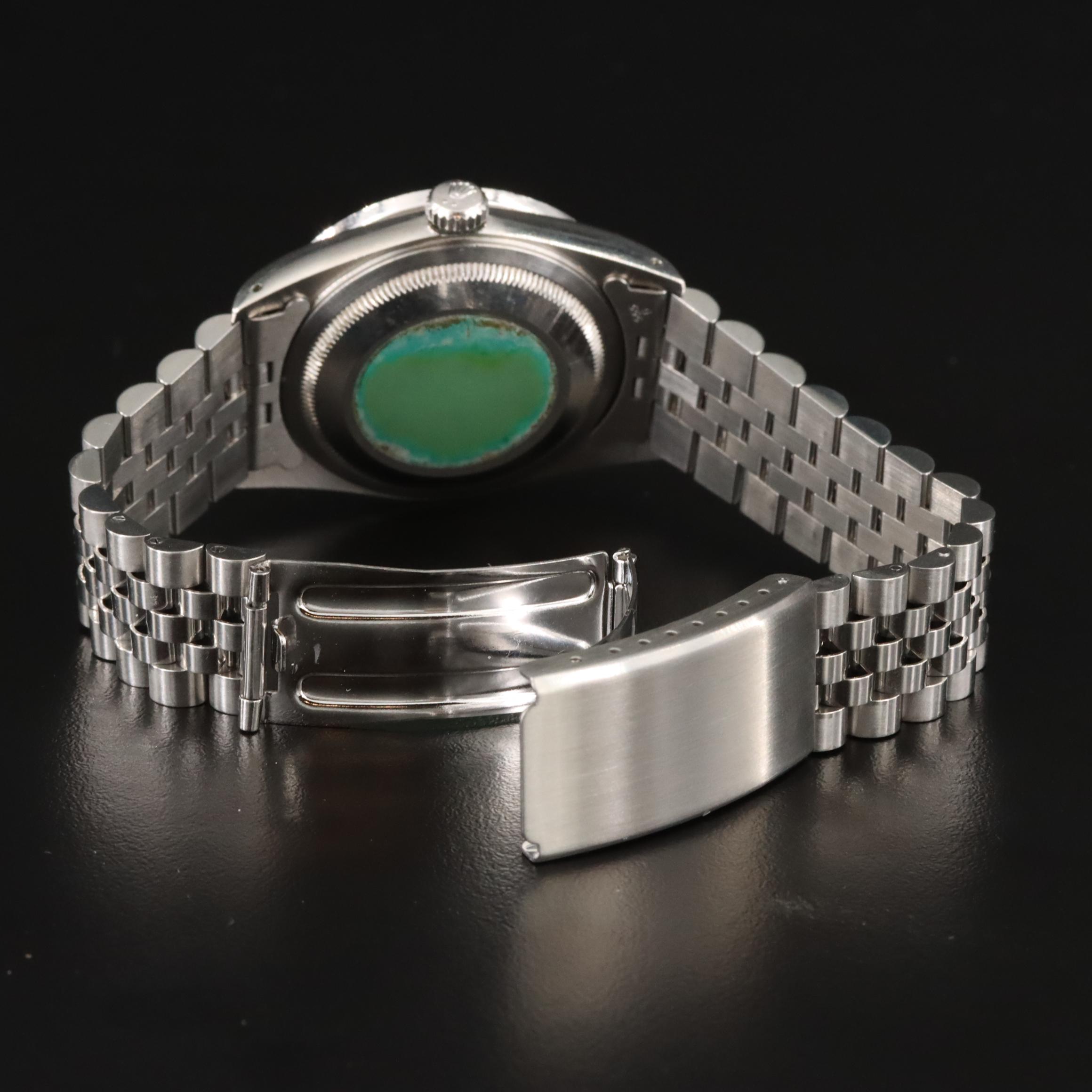 1989 Rolex Custom Diamond Dial and Bezel Datejust Watch