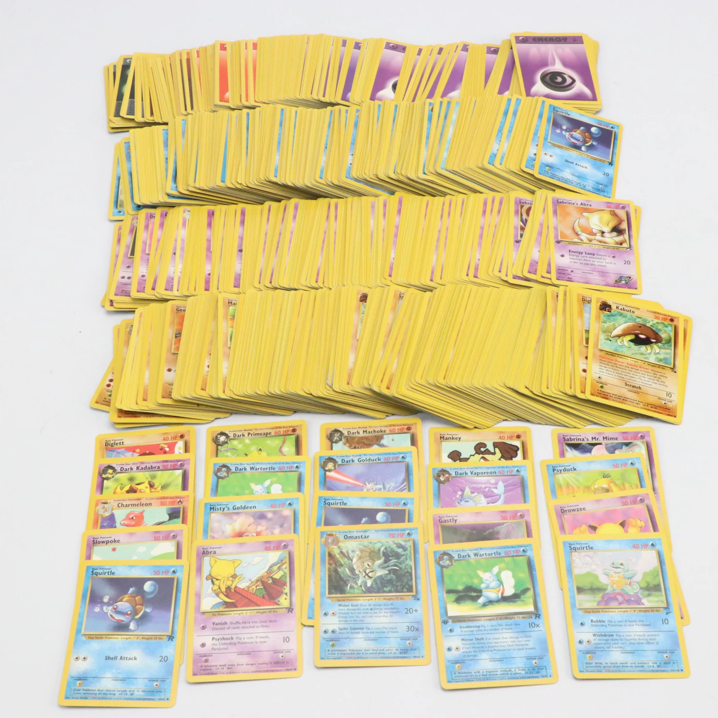 Pokémon Card Collection Featuring Basics, Energy and More, 1990s–2000 ...